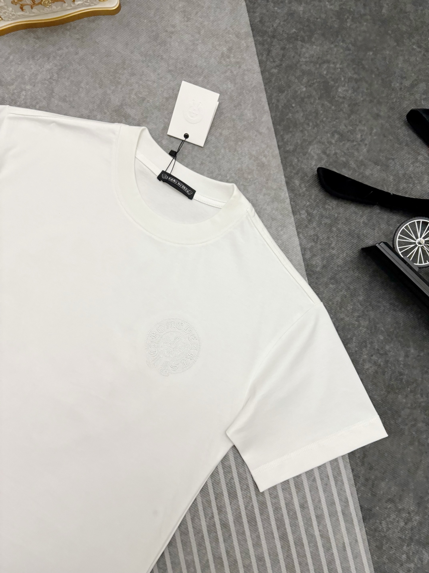 Chrome Hearts Chrome Hearts（克罗心）刺绣棉质短袖T恤