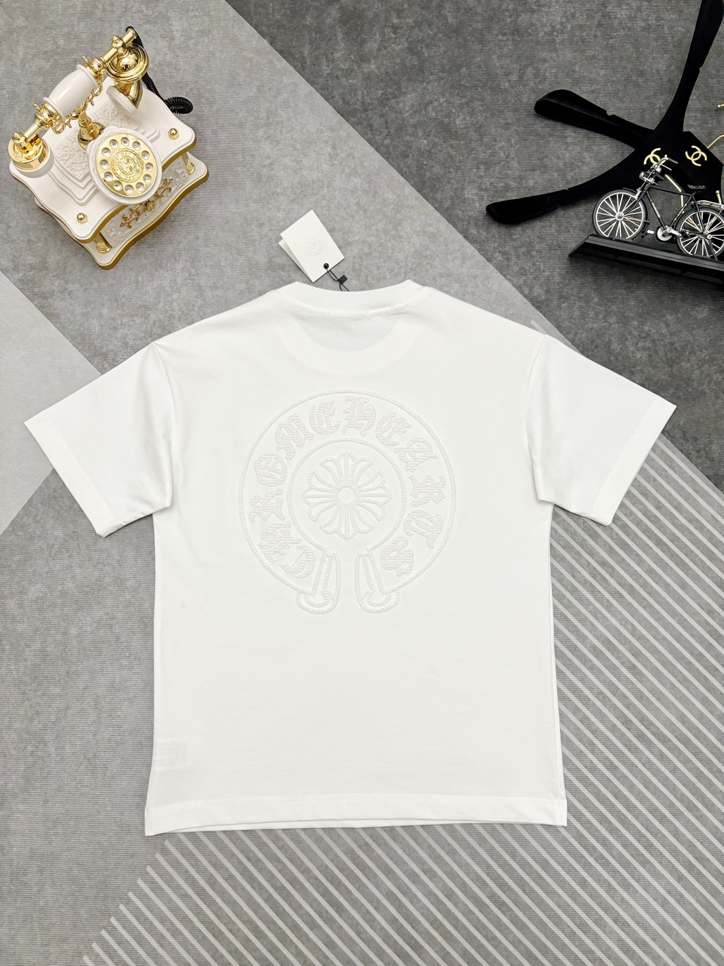Chrome Hearts Chrome Hearts（克罗心）刺绣棉质短袖T恤