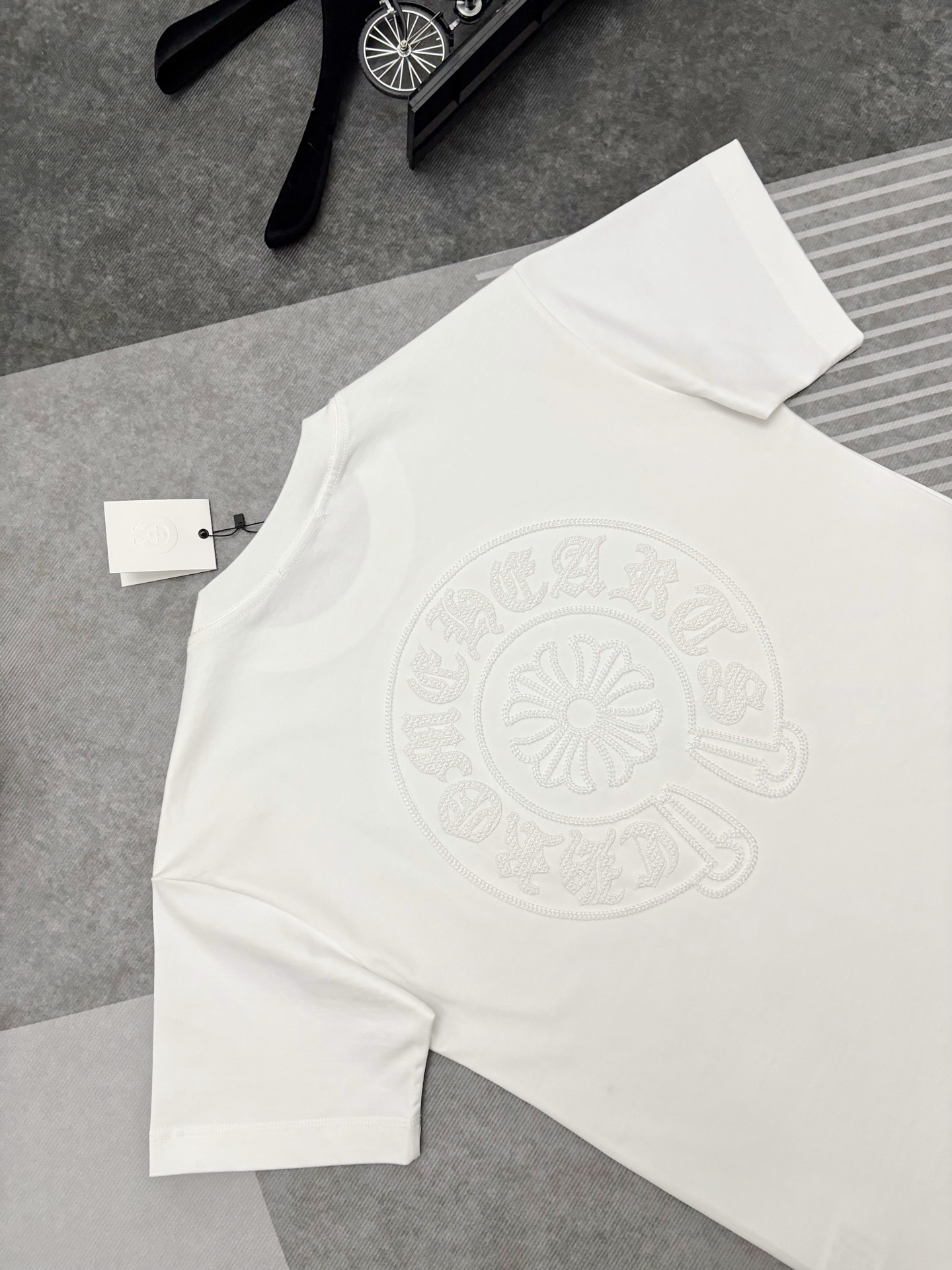 Chrome Hearts Chrome Hearts（克罗心）刺绣棉质短袖T恤