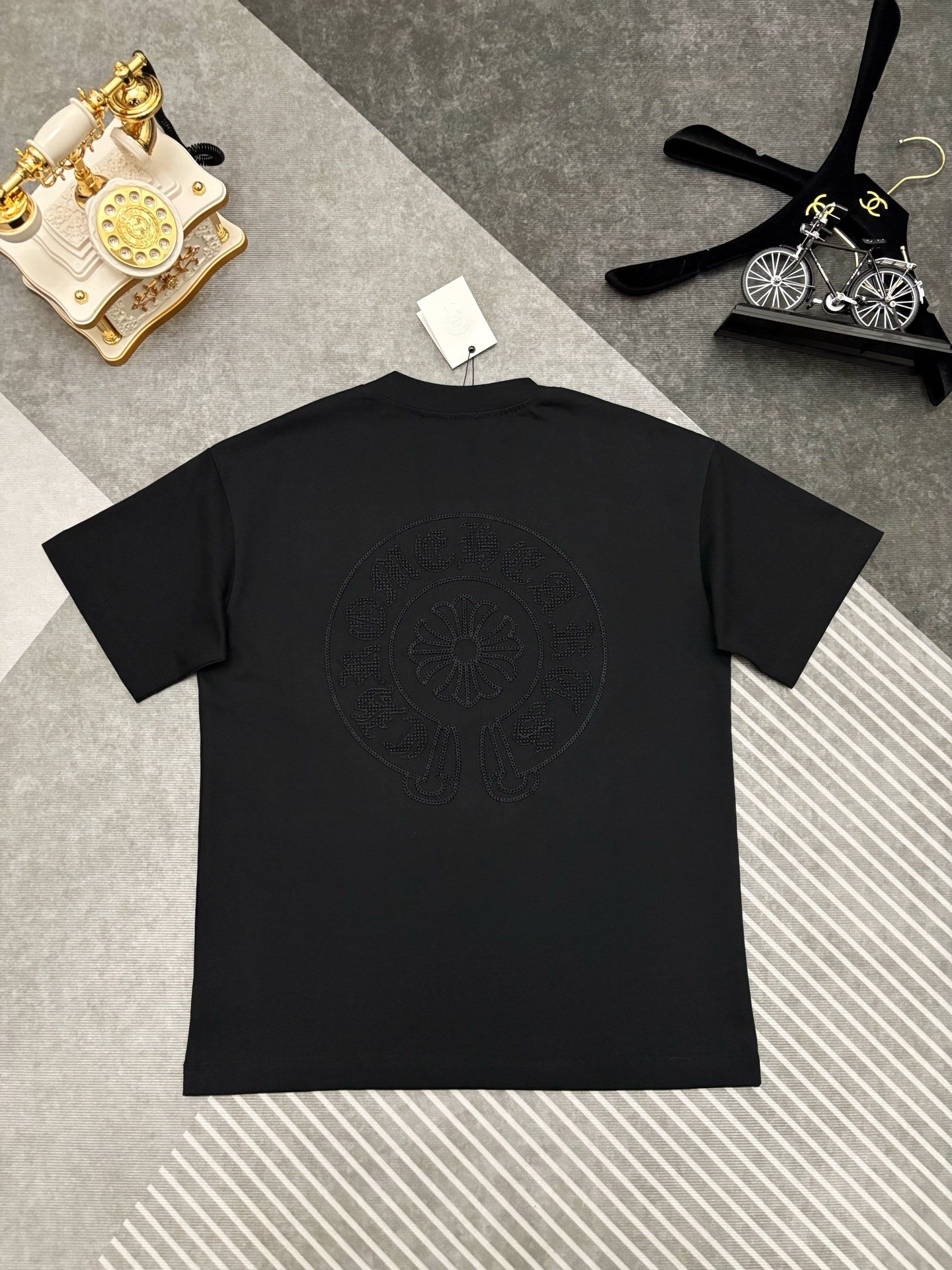 Chrome Hearts Chrome Hearts（克罗心）刺绣棉质短袖T恤