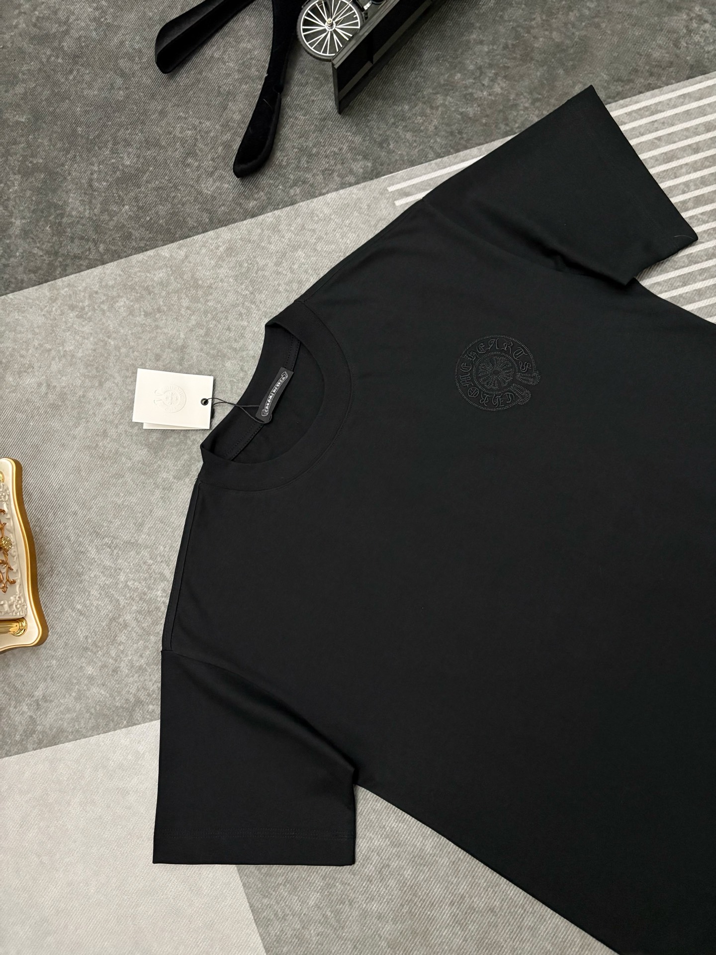 Chrome Hearts Chrome Hearts（克罗心）刺绣棉质短袖T恤