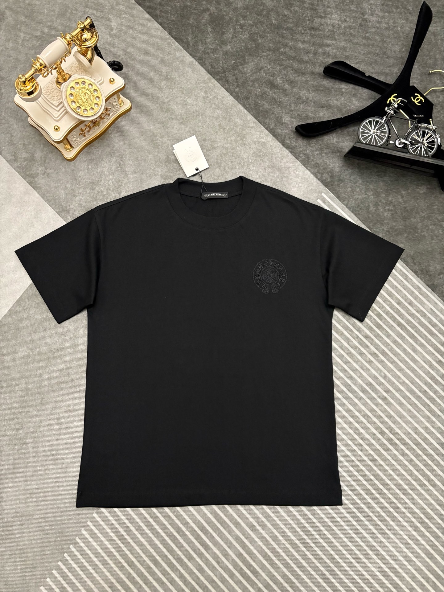 Chrome Hearts Chrome Hearts（克罗心）刺绣棉质短袖T恤