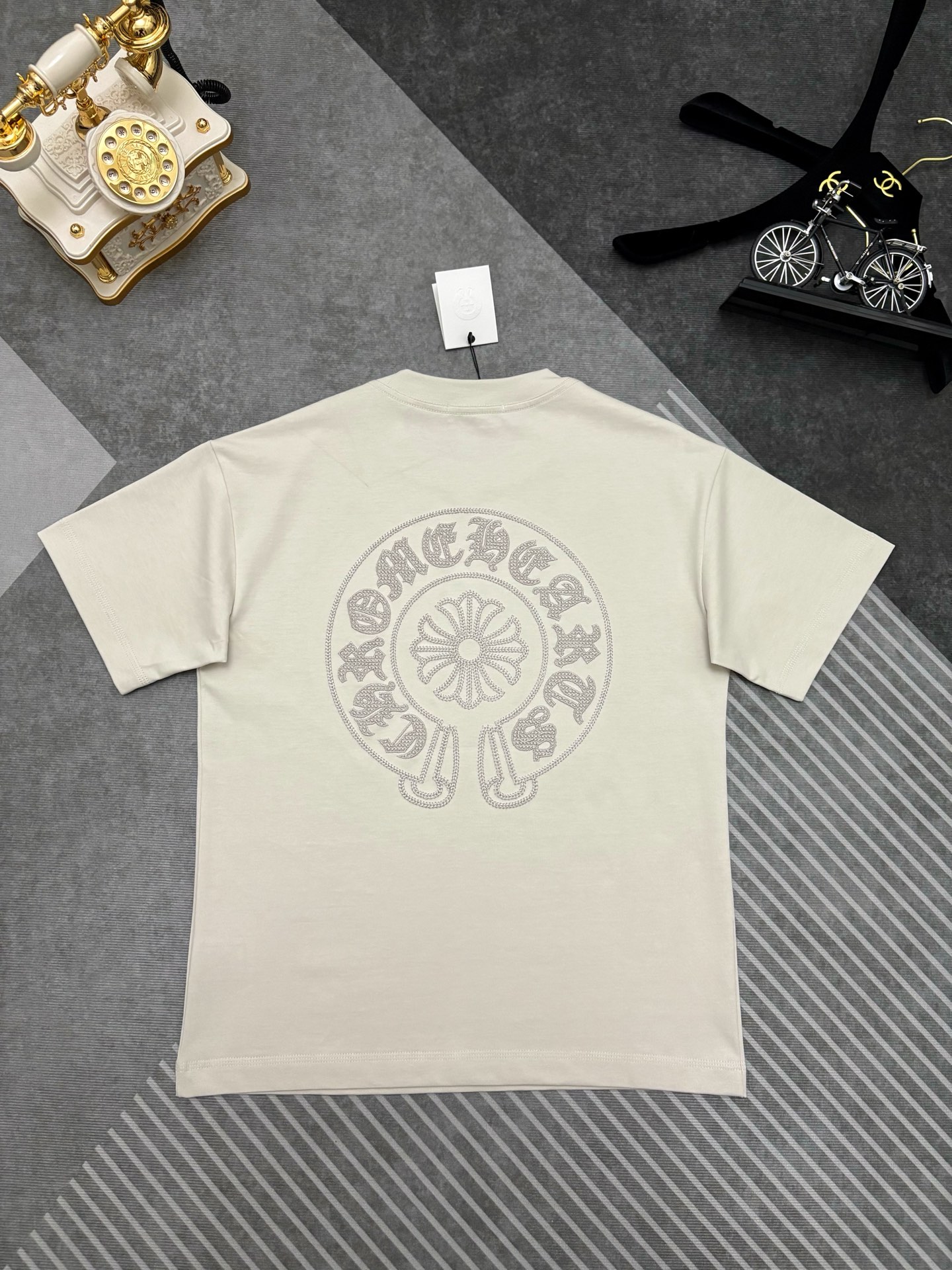 Chrome Hearts Chrome Hearts（克罗心）刺绣棉质短袖T恤