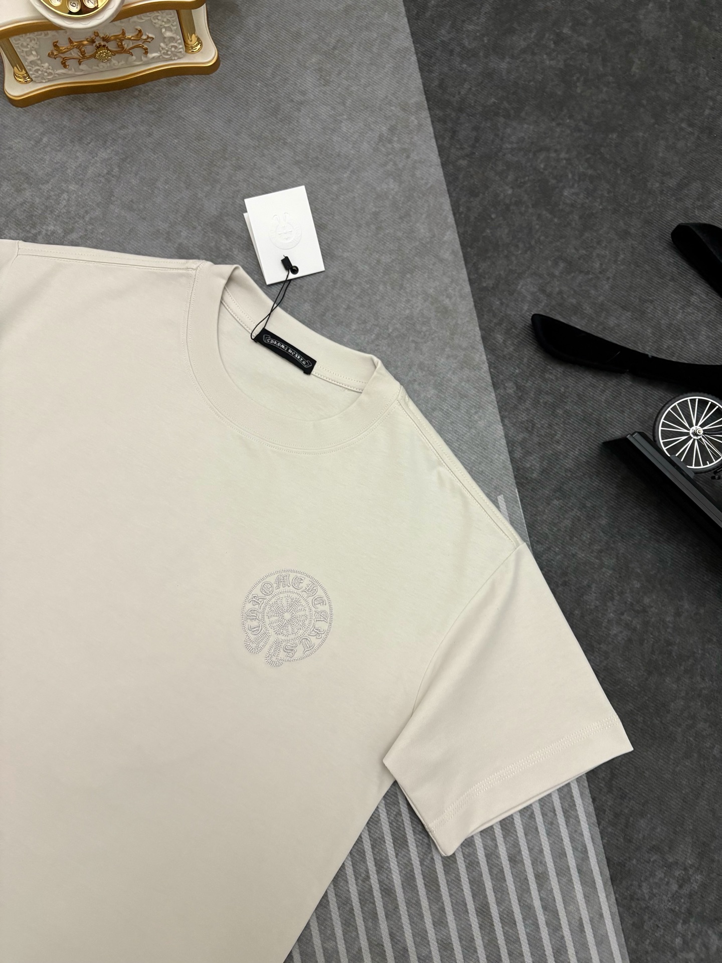 Chrome Hearts Chrome Hearts（克罗心）刺绣棉质短袖T恤