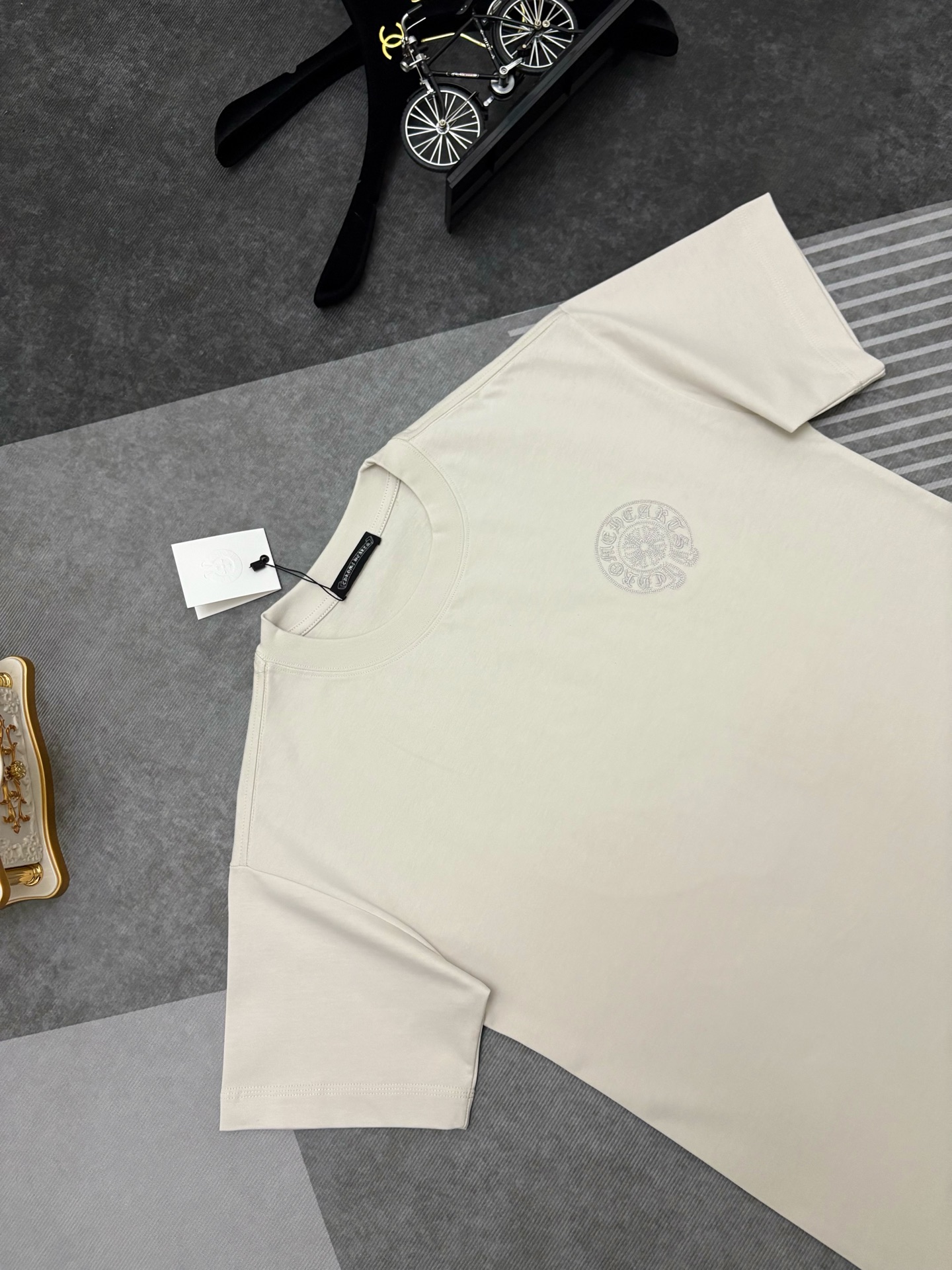 Chrome Hearts Chrome Hearts（克罗心）刺绣棉质短袖T恤