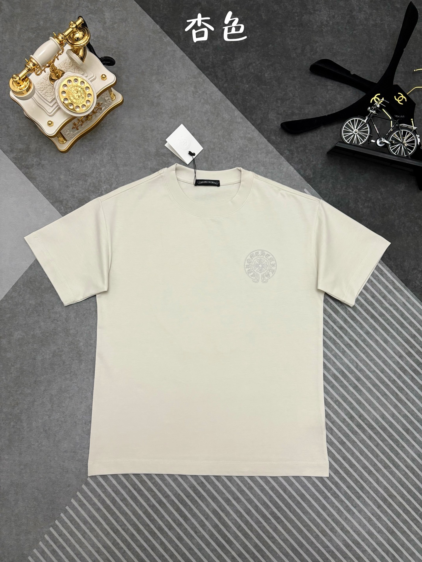 Chrome Hearts Chrome Hearts（克罗心）刺绣棉质短袖T恤