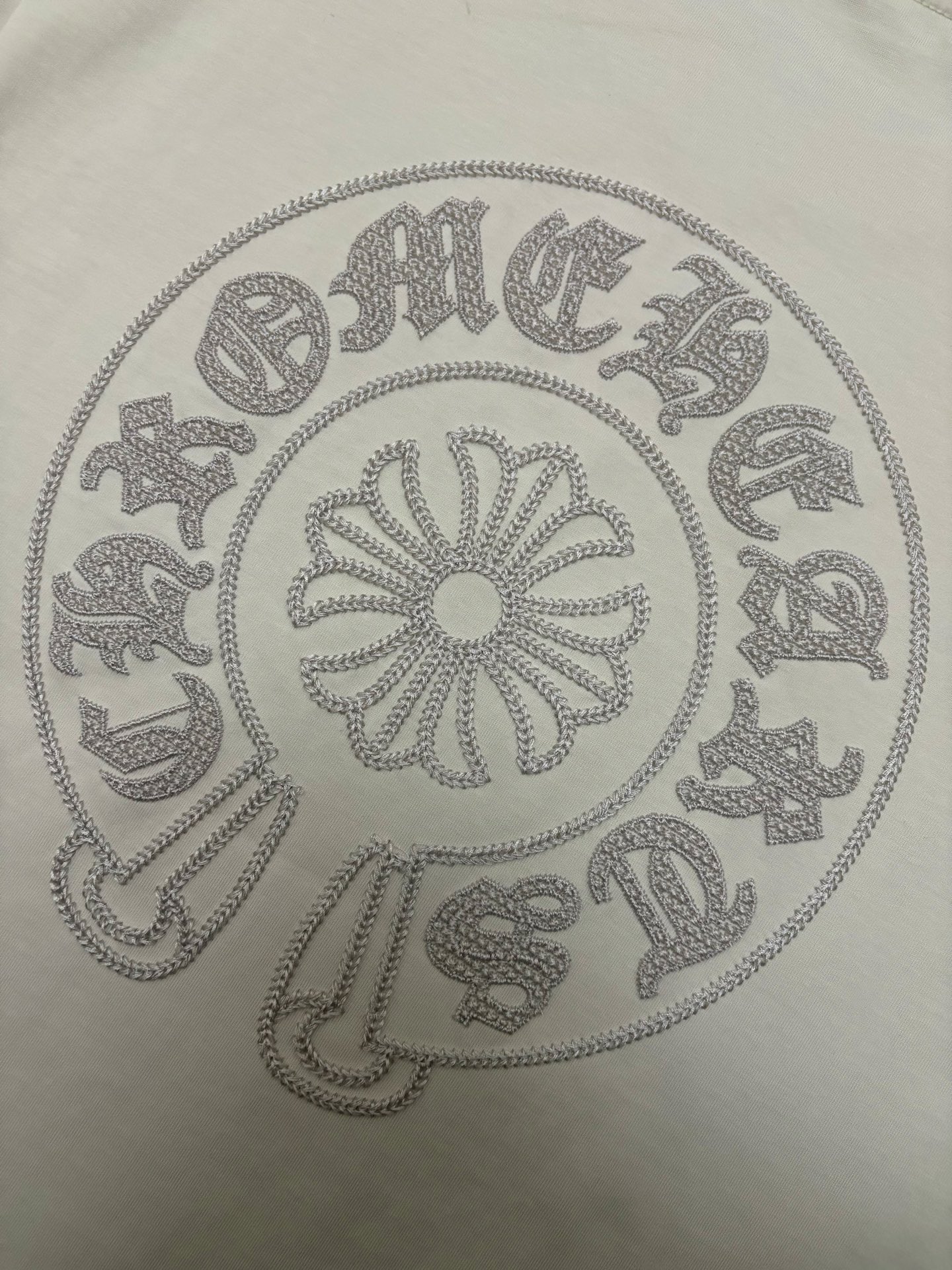 Chrome Hearts Chrome Hearts（克罗心）刺绣棉质短袖T恤