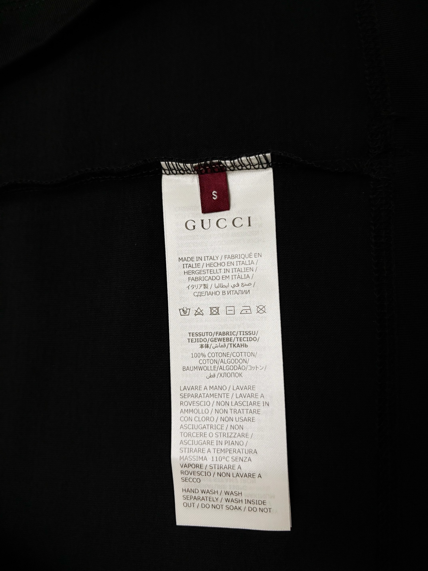 Gucci Gucci 古驰马年限定刺绣棉质短袖T恤