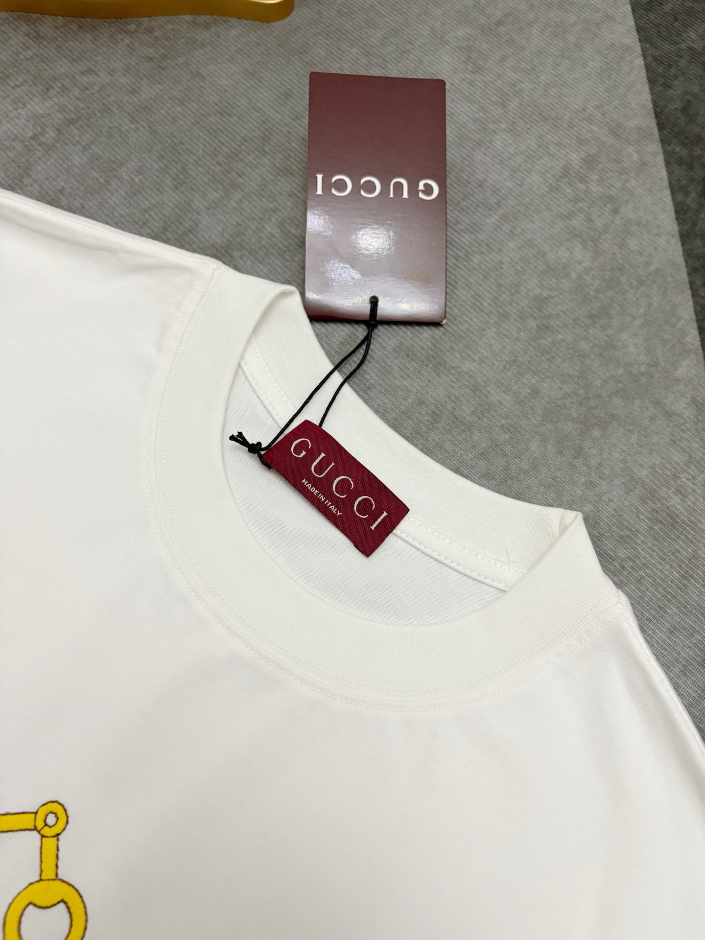 Gucci Gucci 古驰马年限定刺绣棉质短袖T恤
