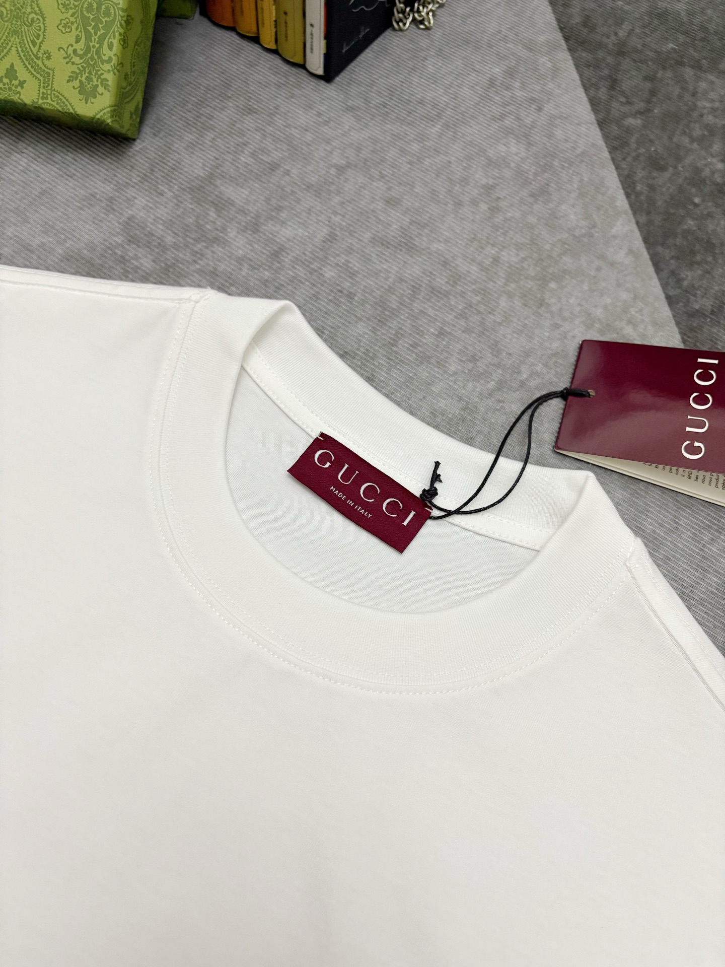 Gucci Gucci 古驰刺绣棉质短袖T恤