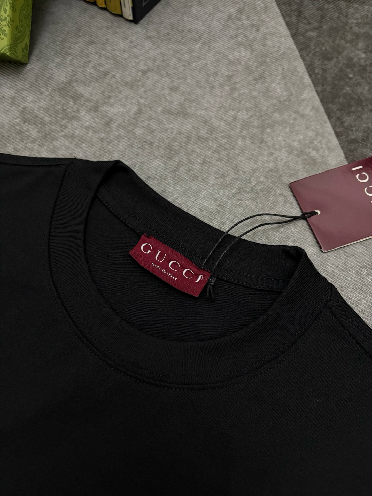 Gucci Gucci 古驰刺绣棉质短袖T恤