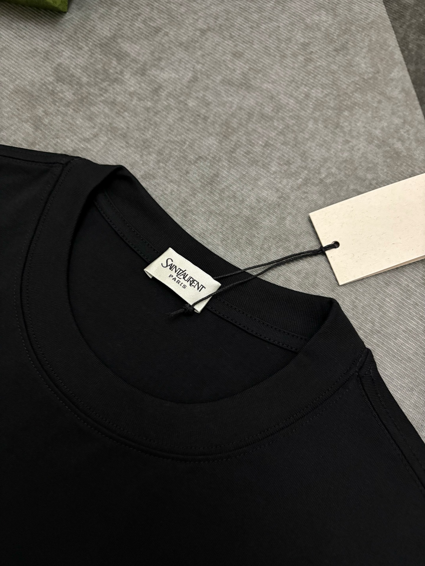 Saint Laurent YSL 圣罗兰涂鸦印花棉质短袖T恤