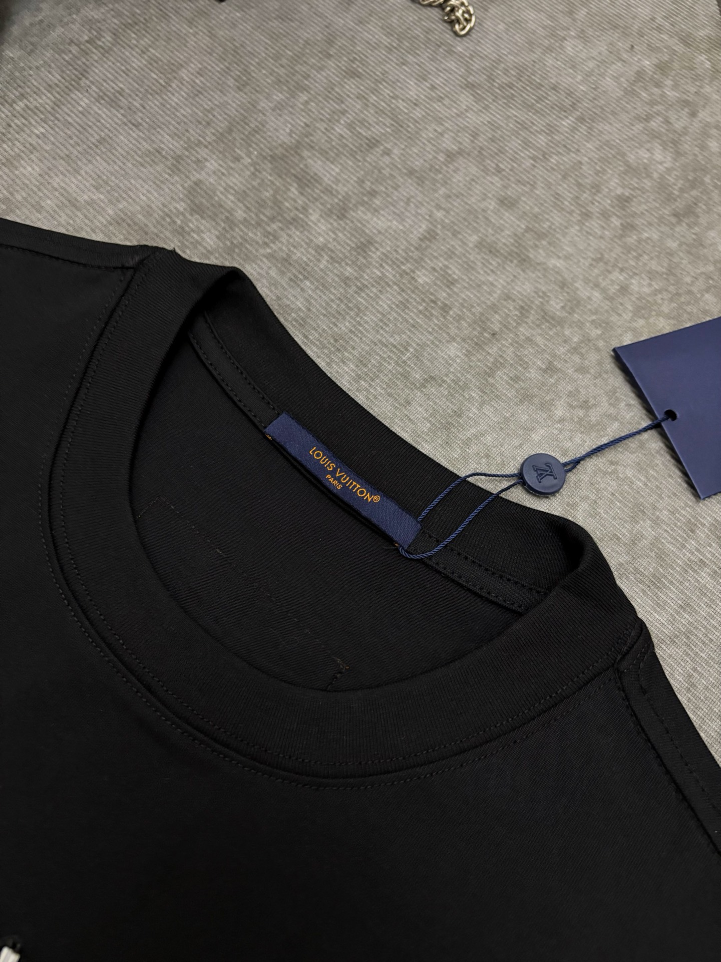Louis Vuitton LV 路易威登珠饰刺绣棉质短袖T恤