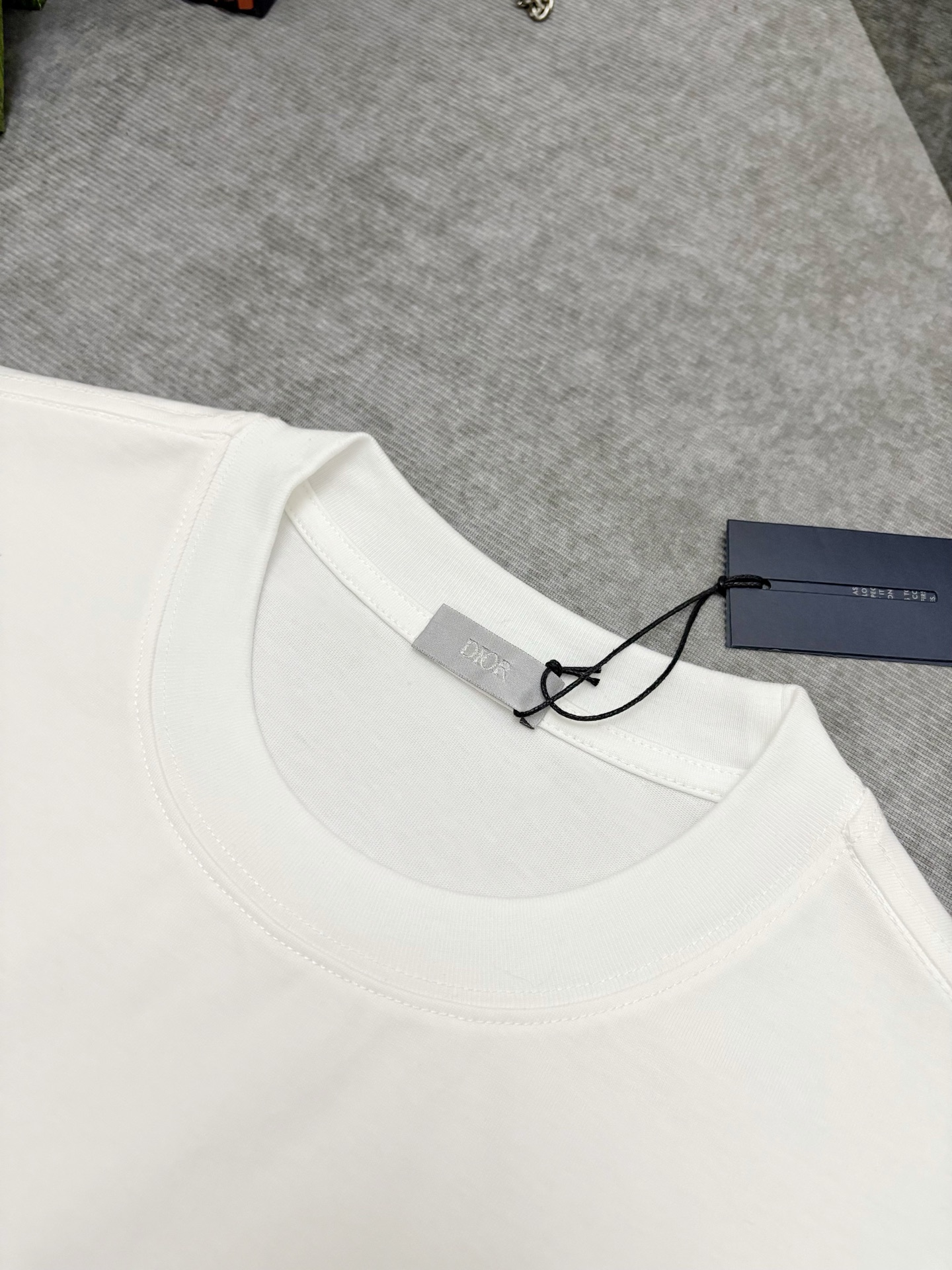 Dior Dior 迪奥 涂鸦印花双纱棉短袖T恤