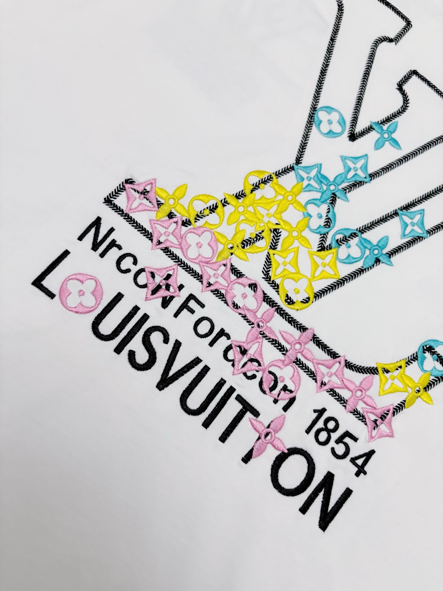 Louis Vuitton LV 路易威登刺绣棉质短袖T恤