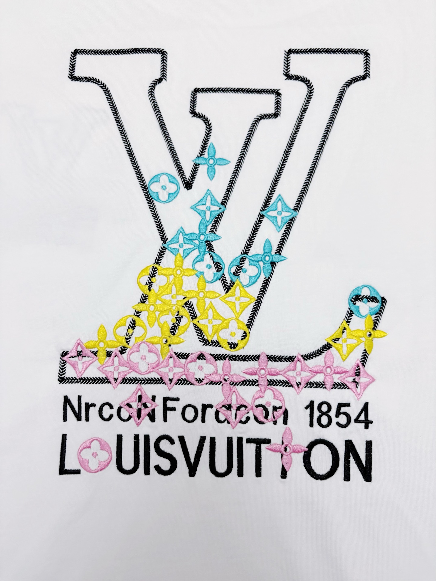 Louis Vuitton LV 路易威登刺绣棉质短袖T恤
