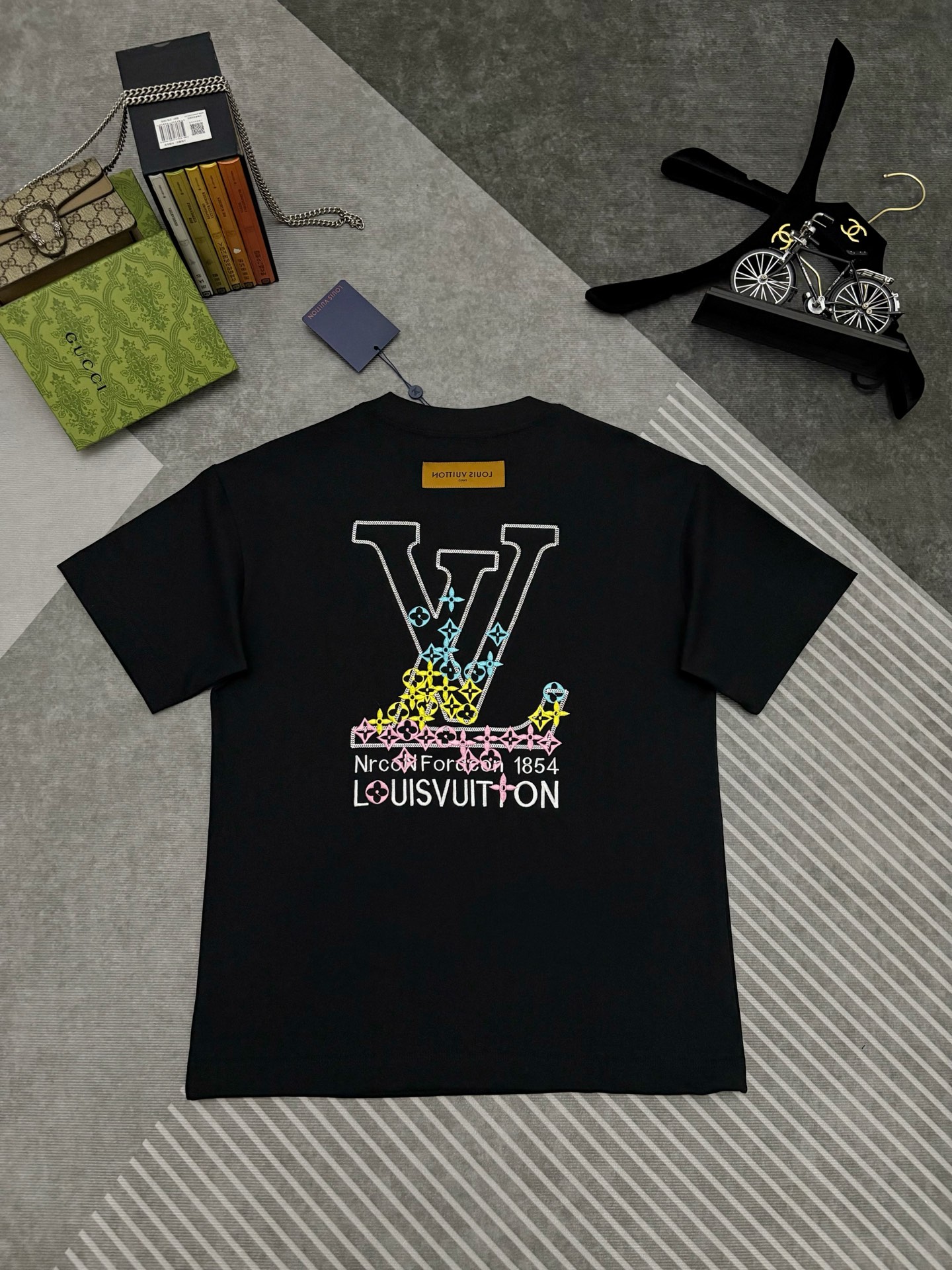 Louis Vuitton LV 路易威登刺绣棉质短袖T恤