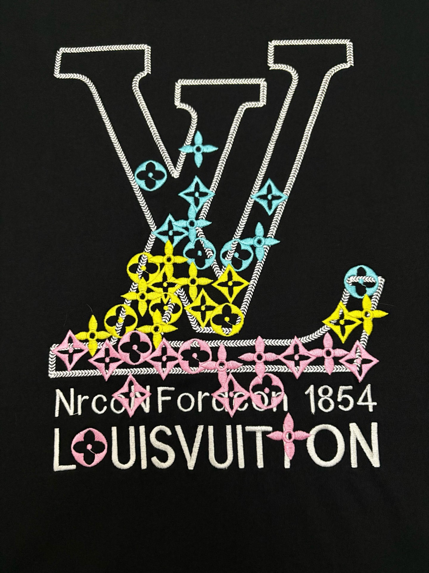Louis Vuitton LV 路易威登刺绣棉质短袖T恤