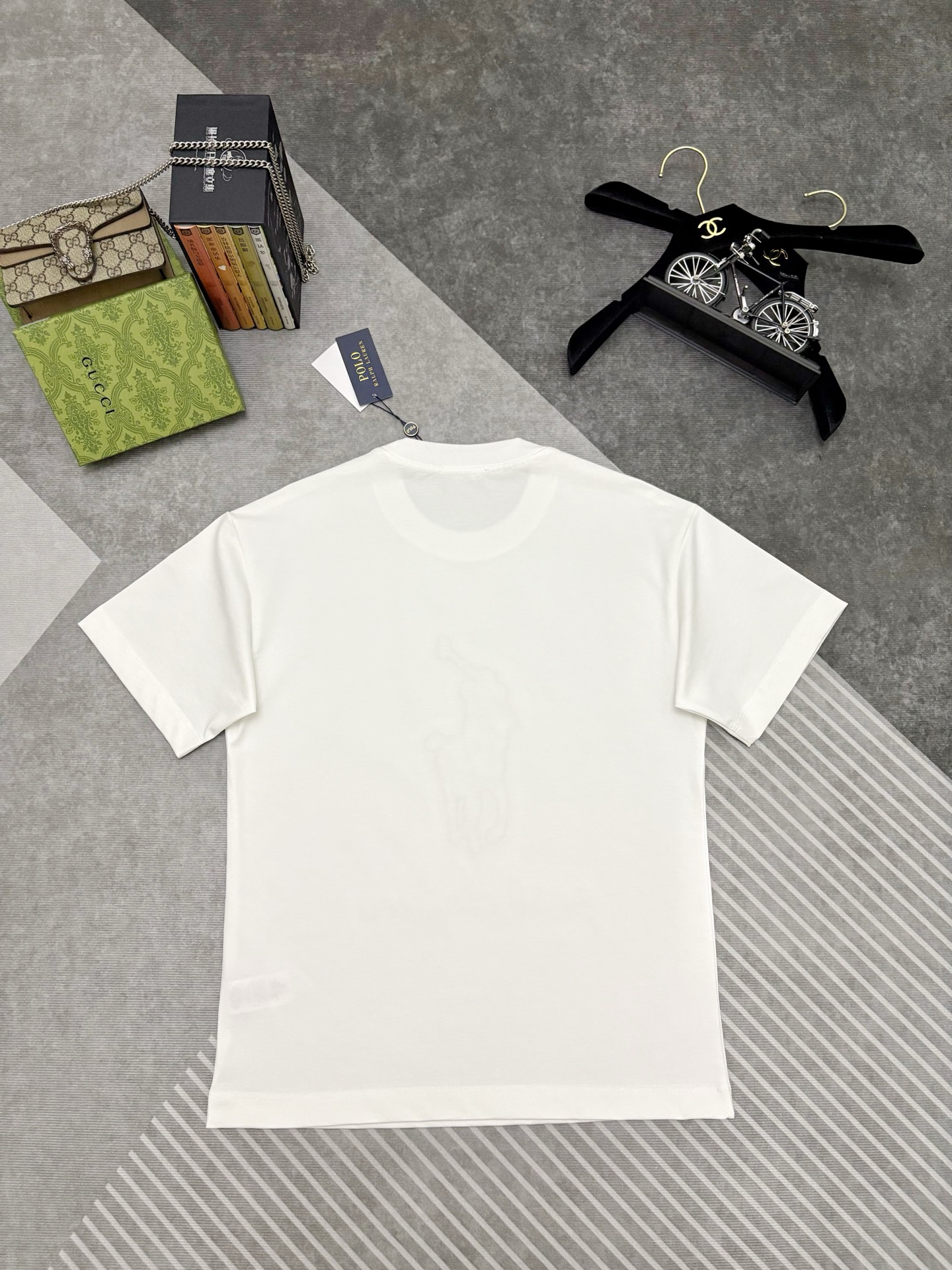 Ralph Lauren POLO 拉夫劳伦刺绣双纱棉质短袖T恤