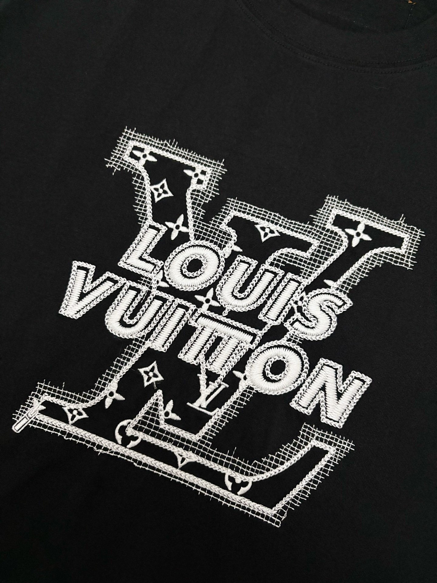 Louis Vuitton LV 路易威登刺绣棉质短袖T恤