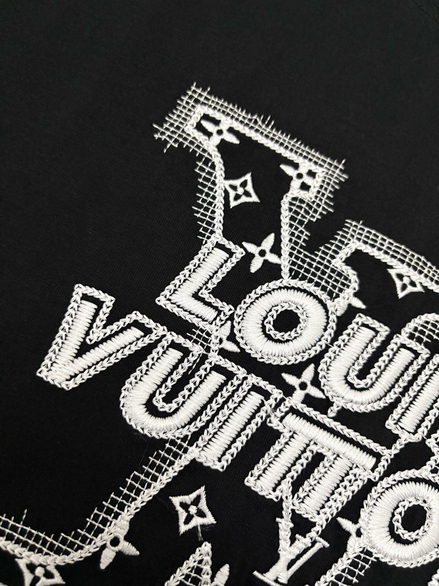 Louis Vuitton LV 路易威登刺绣棉质短袖T恤