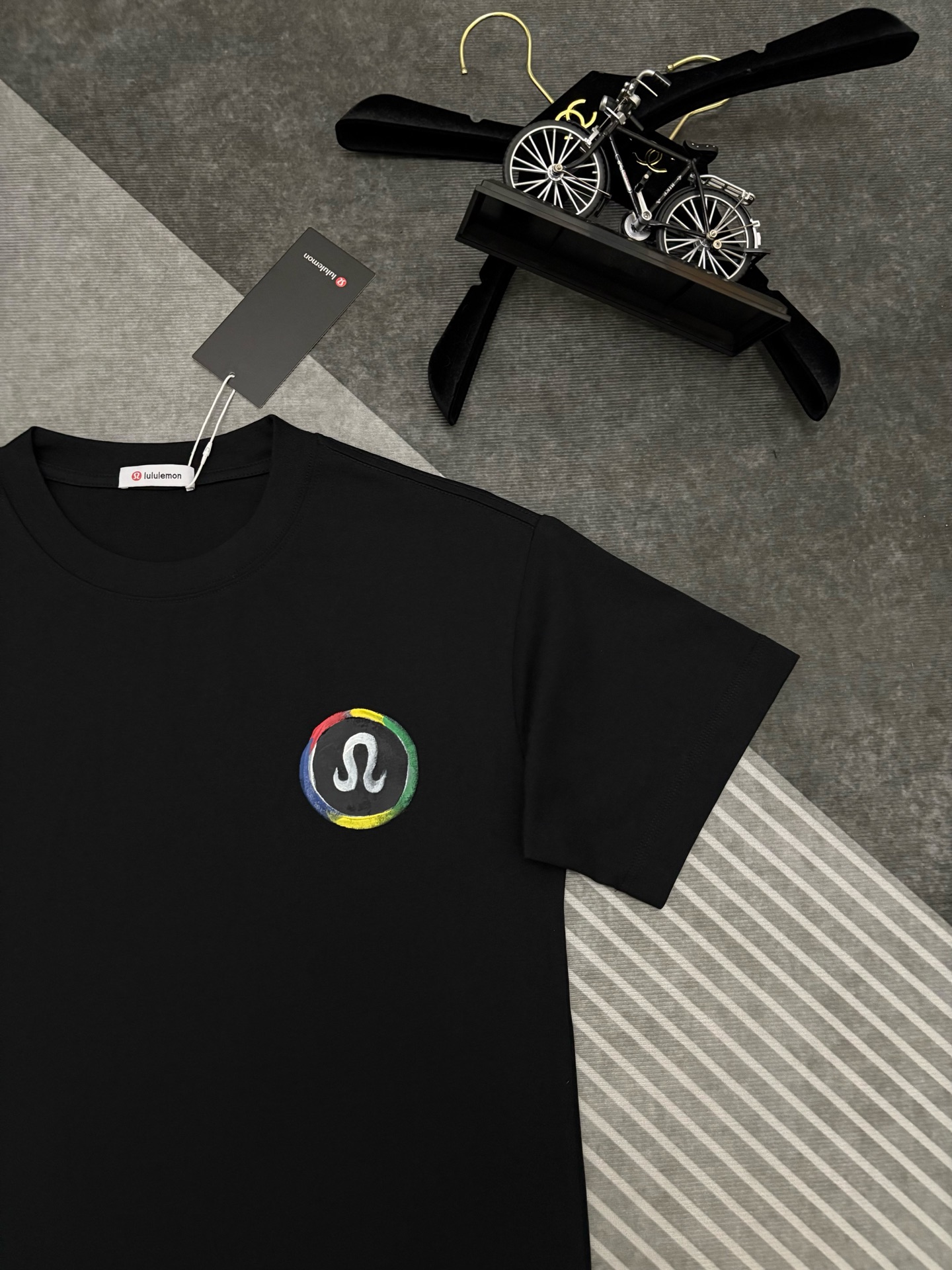 Lululemon lululemon 露露乐蒙 素描印花棉质短袖T恤