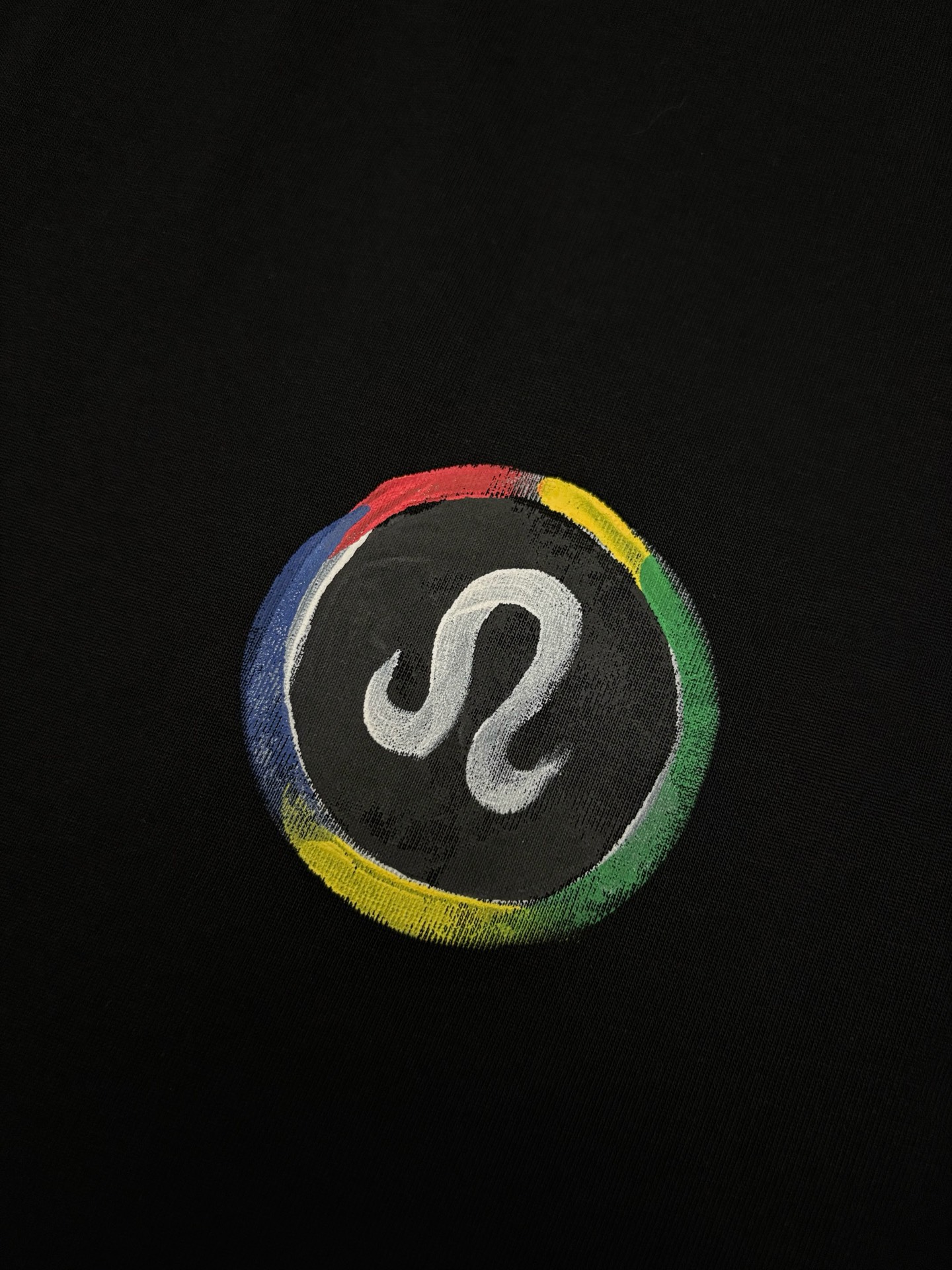 Lululemon lululemon 露露乐蒙 素描印花棉质短袖T恤