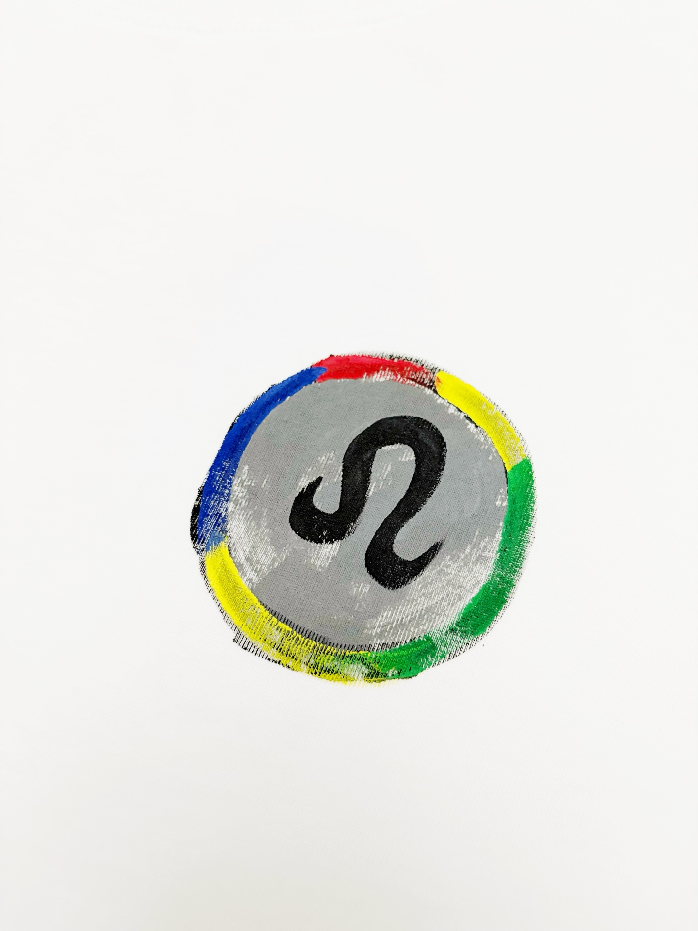 Lululemon lululemon 露露乐蒙 素描印花棉质短袖T恤