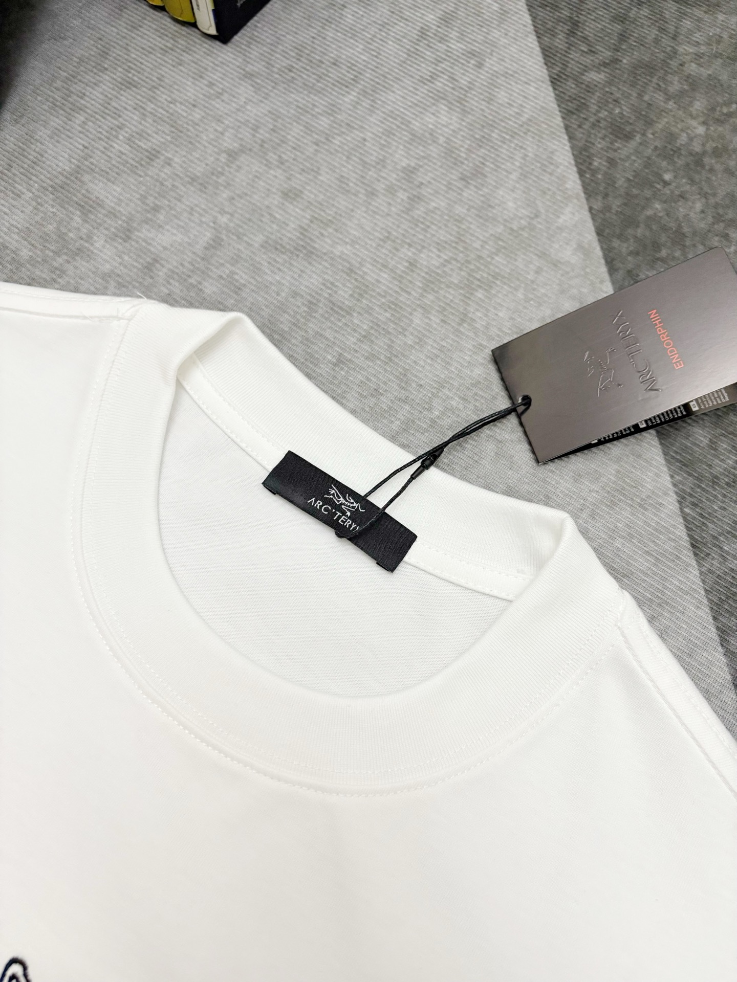 Arc'teryx Arcteryx 始祖鸟 刺绣双纱棉质短袖T恤
