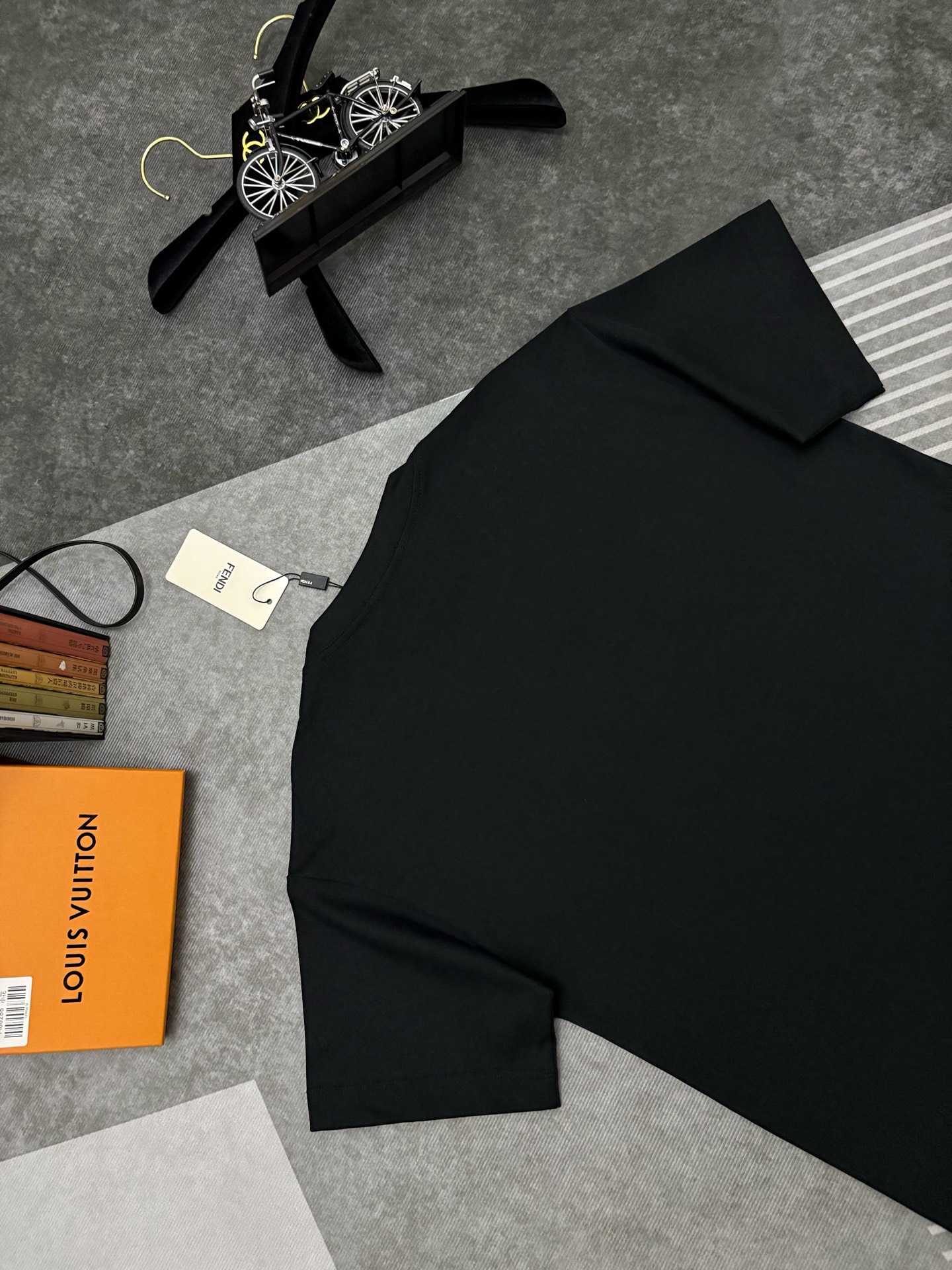 Fendi FENDI 芬迪 彩色字母刺绣棉质短袖T恤