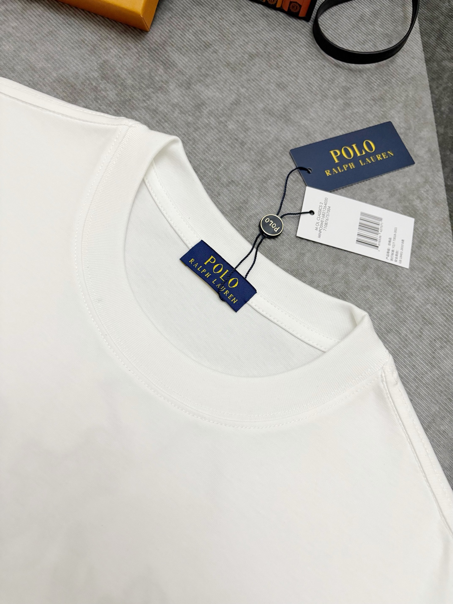 Ralph Lauren POLO 拉夫劳伦刺绣双纱棉质短袖T恤