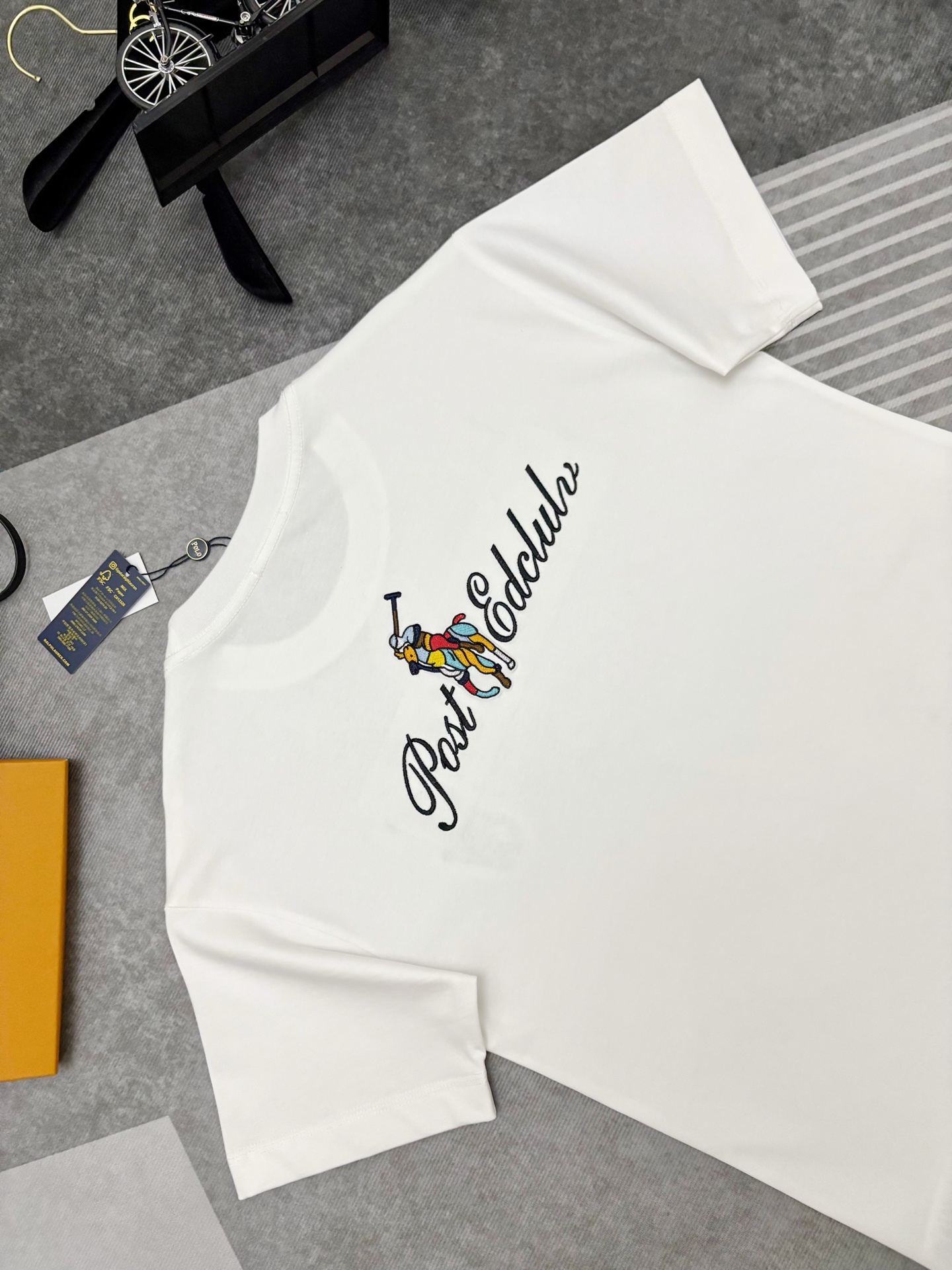 Ralph Lauren POLO 拉夫劳伦刺绣双纱棉质短袖T恤