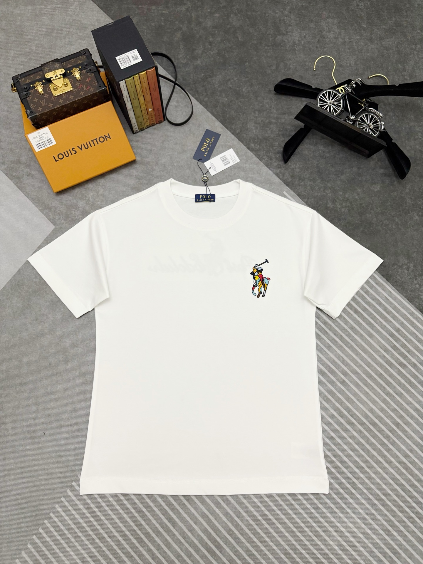 Ralph Lauren POLO 拉夫劳伦刺绣双纱棉质短袖T恤
