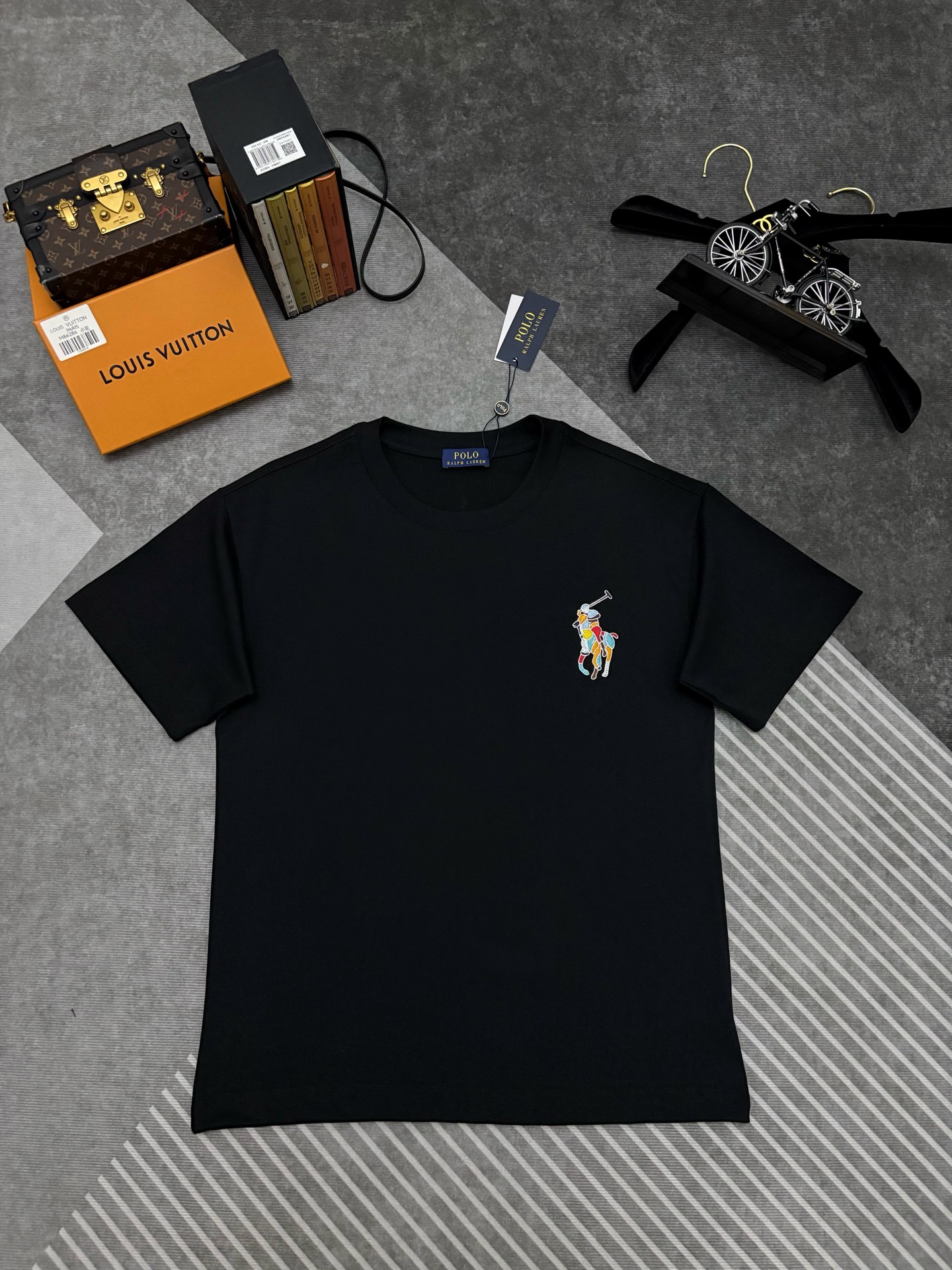 Ralph Lauren POLO 拉夫劳伦刺绣双纱棉质短袖T恤