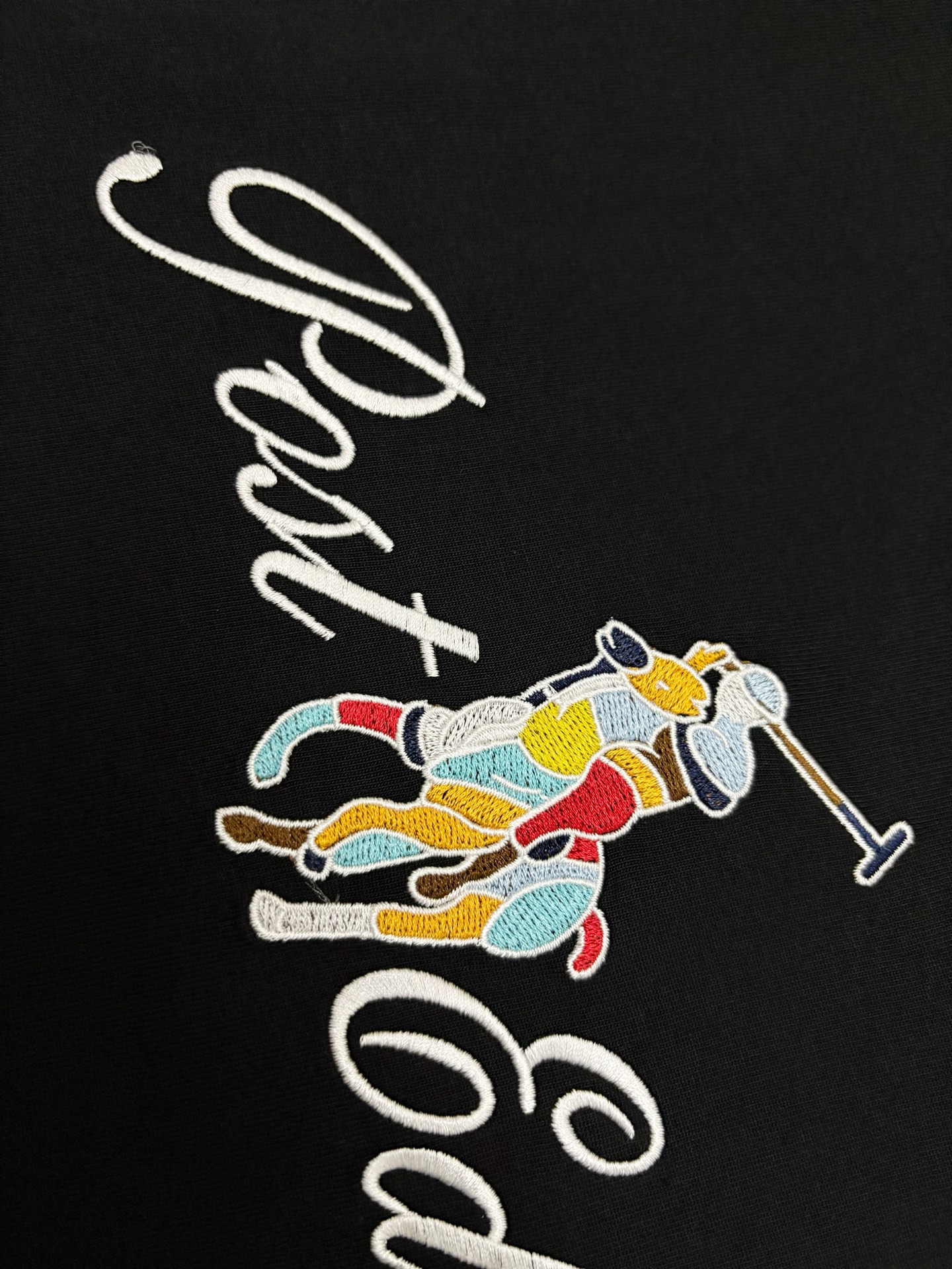 Ralph Lauren POLO 拉夫劳伦刺绣双纱棉质短袖T恤