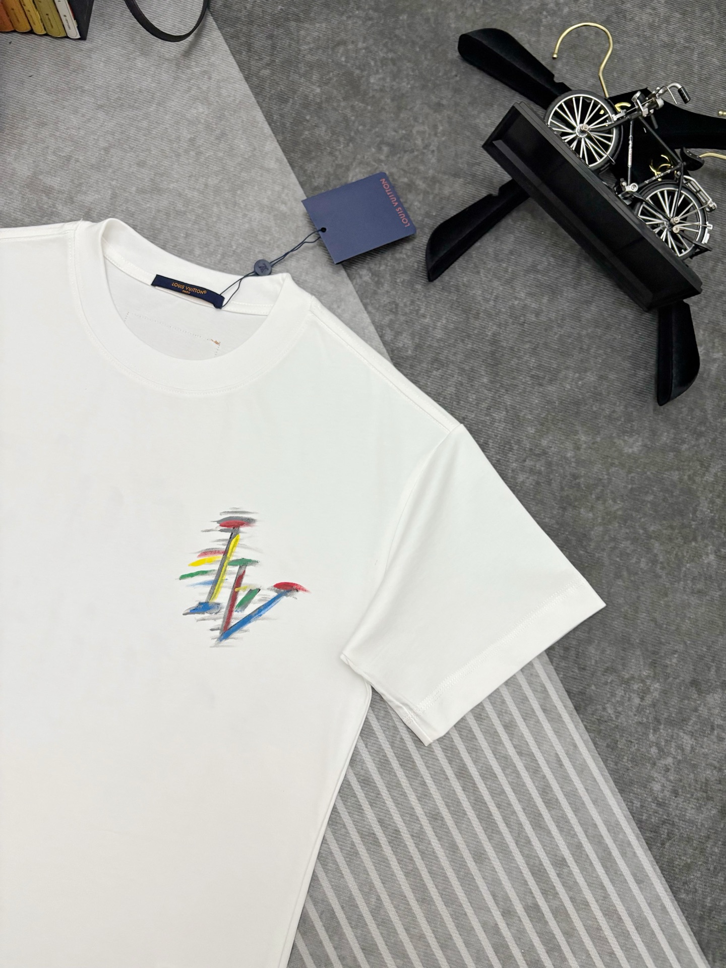 Louis Vuitton Louis Vuitton路易威登涂鸦印花棉质短袖T恤