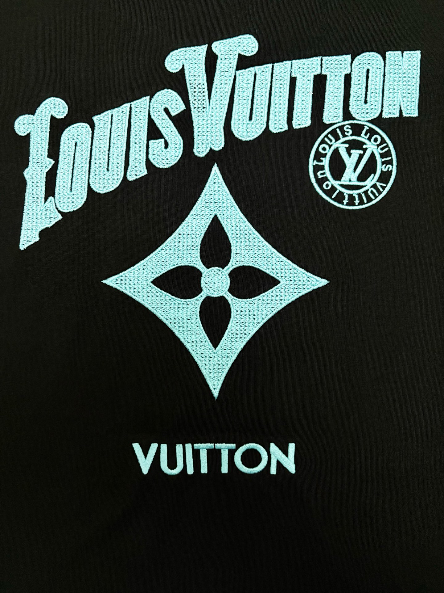 Louis Vuitton LV 路易威登刺绣棉质短袖T恤