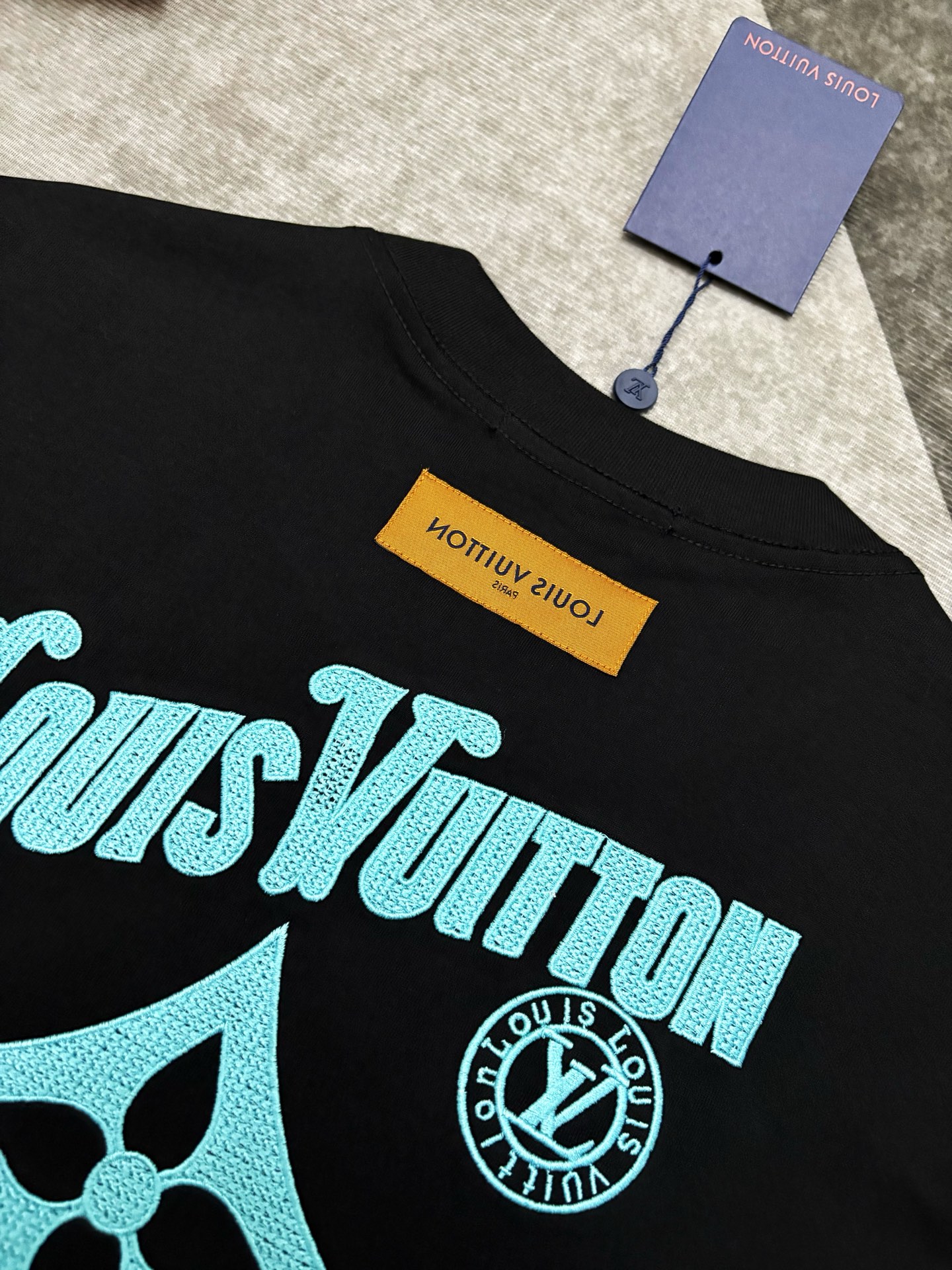Louis Vuitton LV 路易威登刺绣棉质短袖T恤