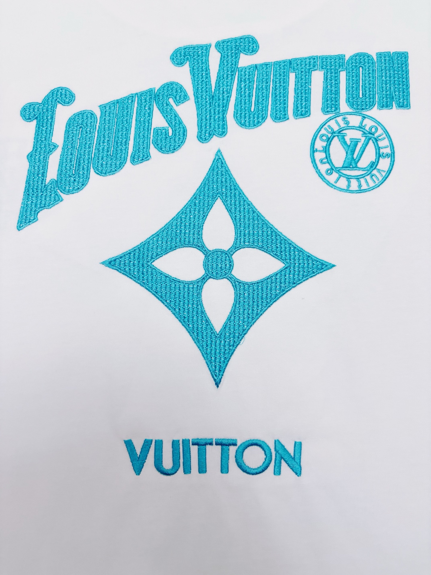 Louis Vuitton LV 路易威登刺绣棉质短袖T恤
