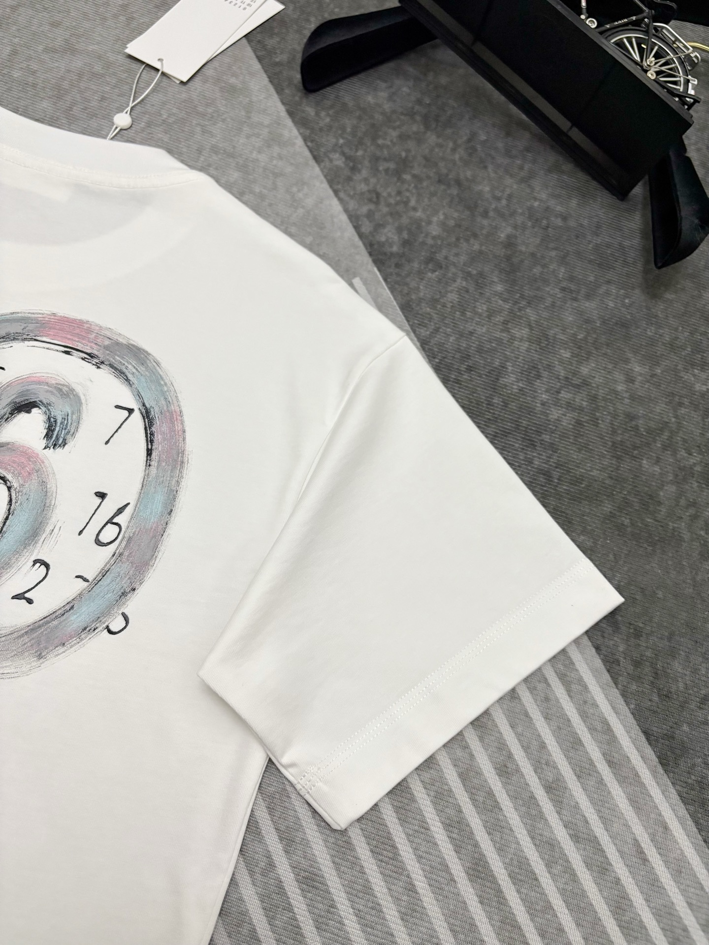 Maison Margiela MM6 Maison Margiela马丁·马吉拉副线涂鸦印花棉质短袖T恤