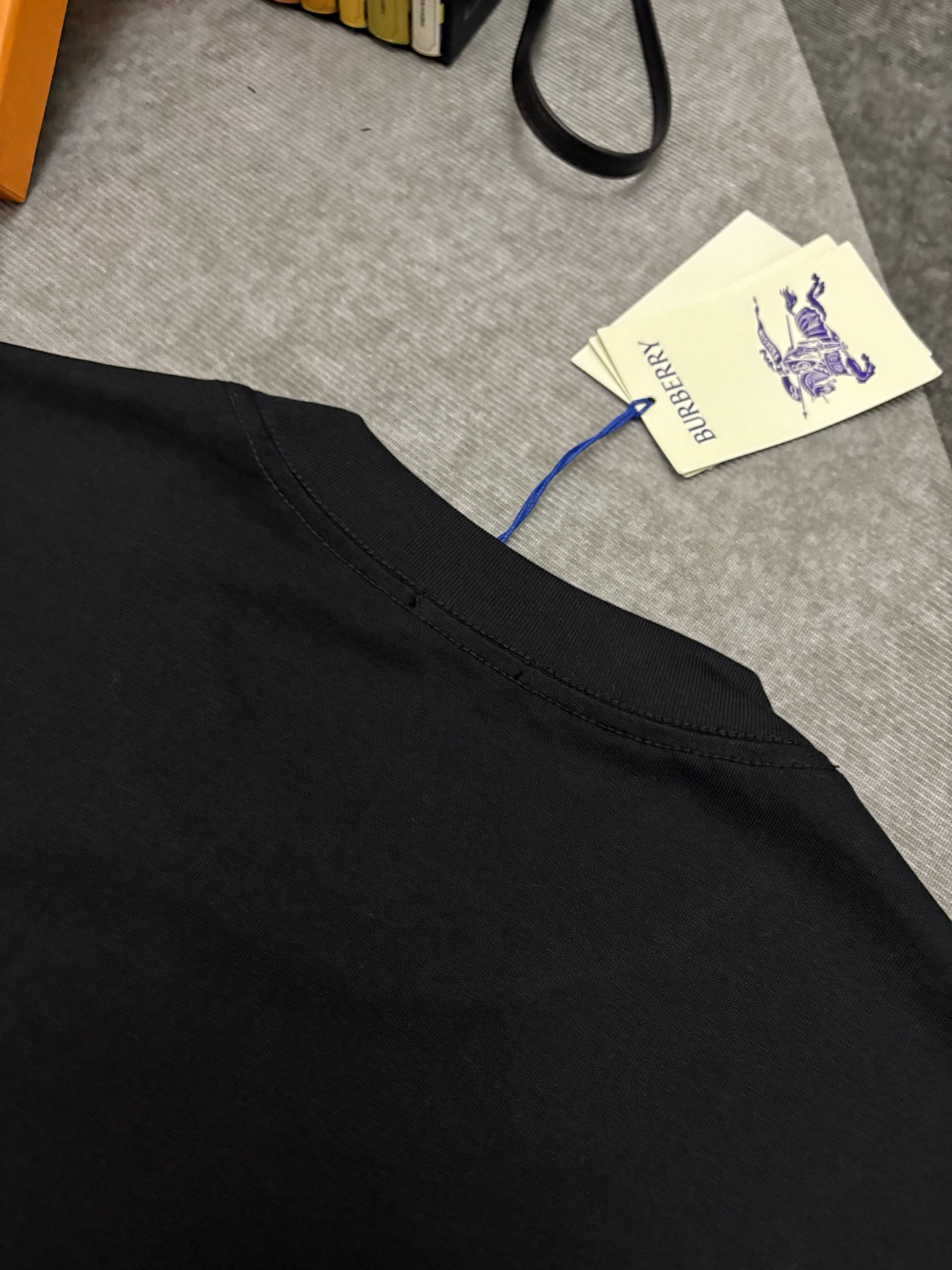 Burberry BBR BURBERRY 巴宝莉刺绣棉质短袖T恤