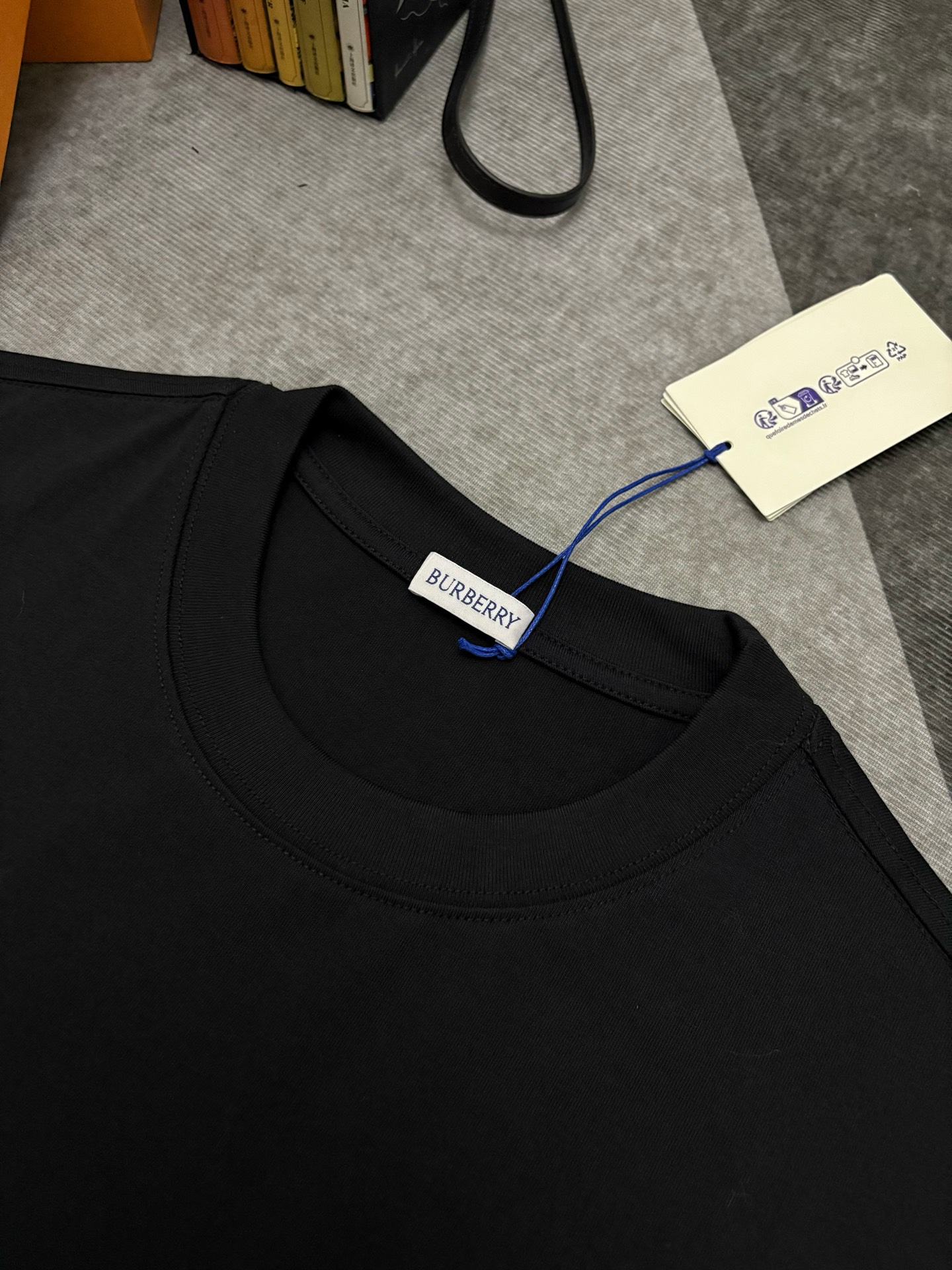 Burberry BBR BURBERRY 巴宝莉刺绣棉质短袖T恤