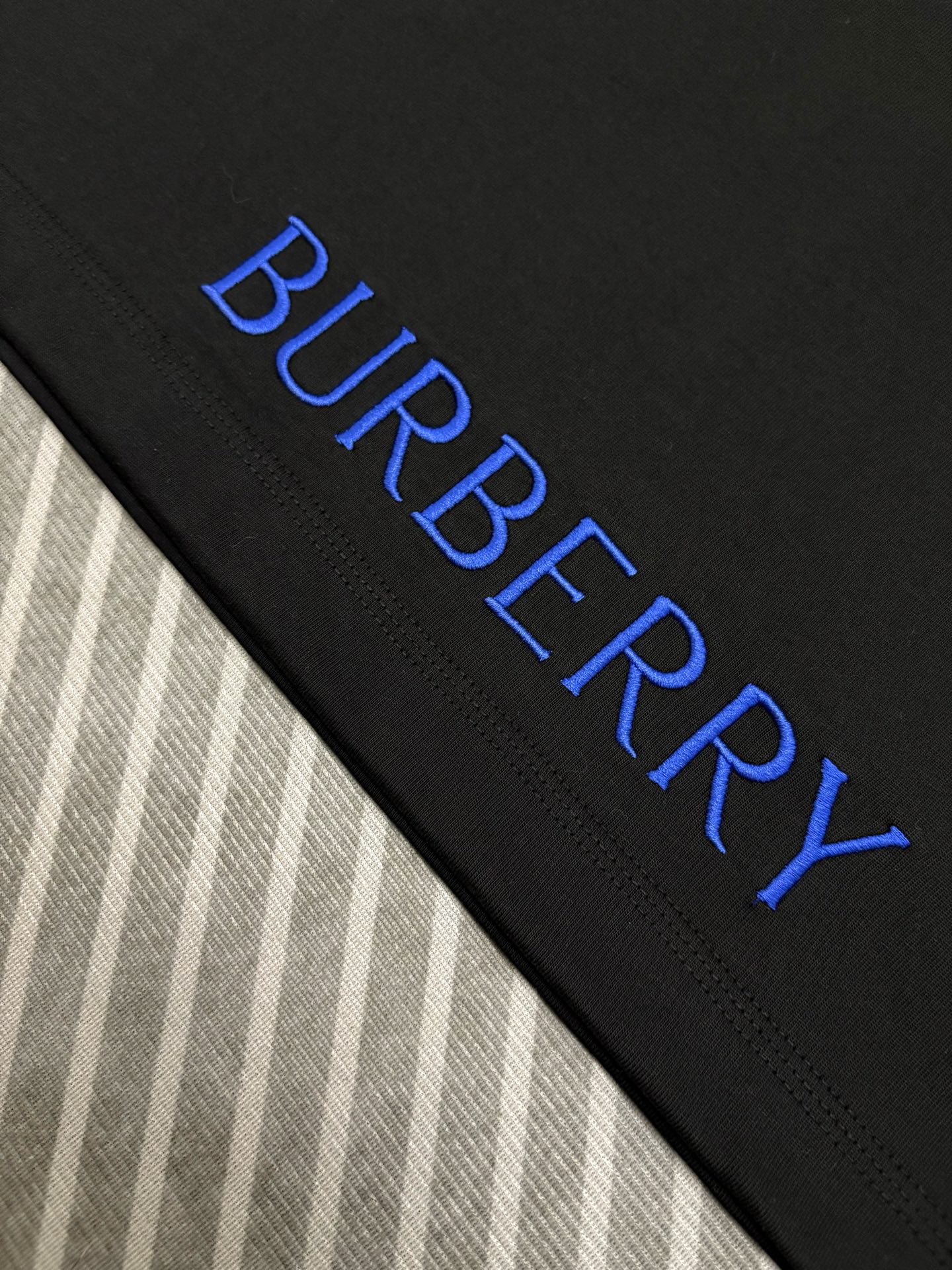 Burberry BBR BURBERRY 巴宝莉刺绣棉质短袖T恤