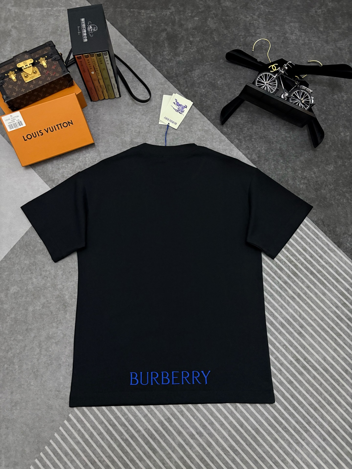 Burberry BBR BURBERRY 巴宝莉刺绣棉质短袖T恤