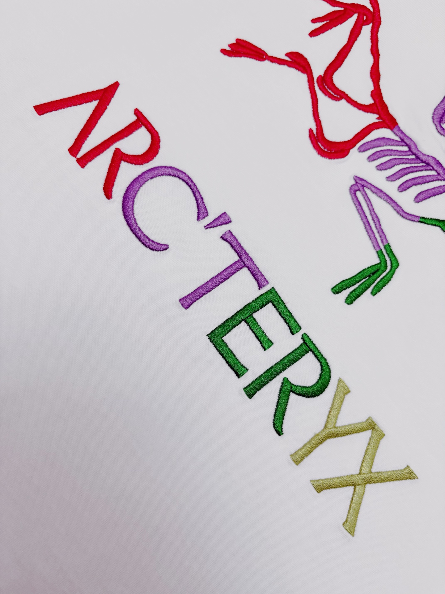 Arc'teryx Arcteryx 始祖鸟 刺绣双纱棉质短袖T恤