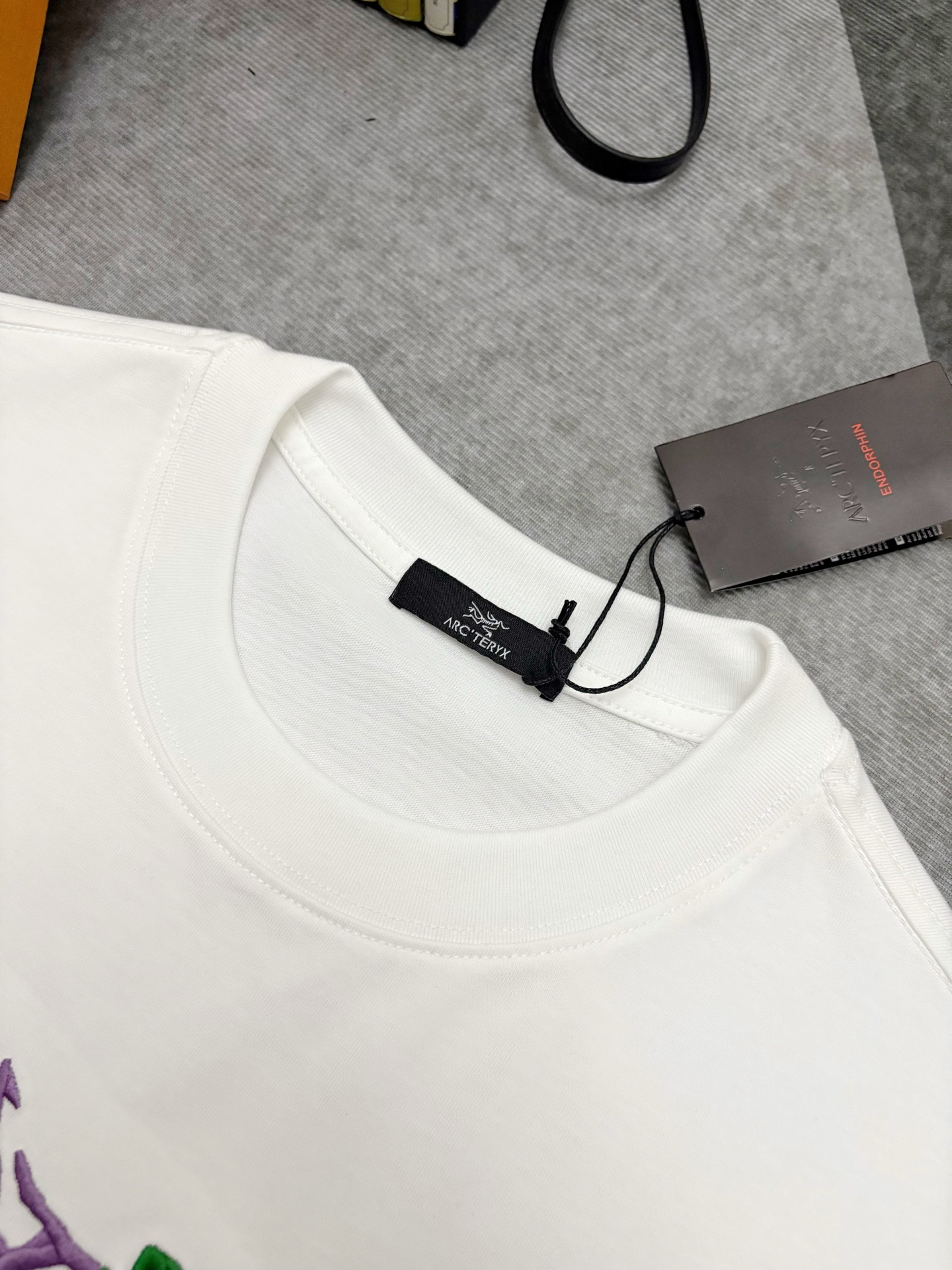 Arc'teryx Arcteryx 始祖鸟 刺绣双纱棉质短袖T恤