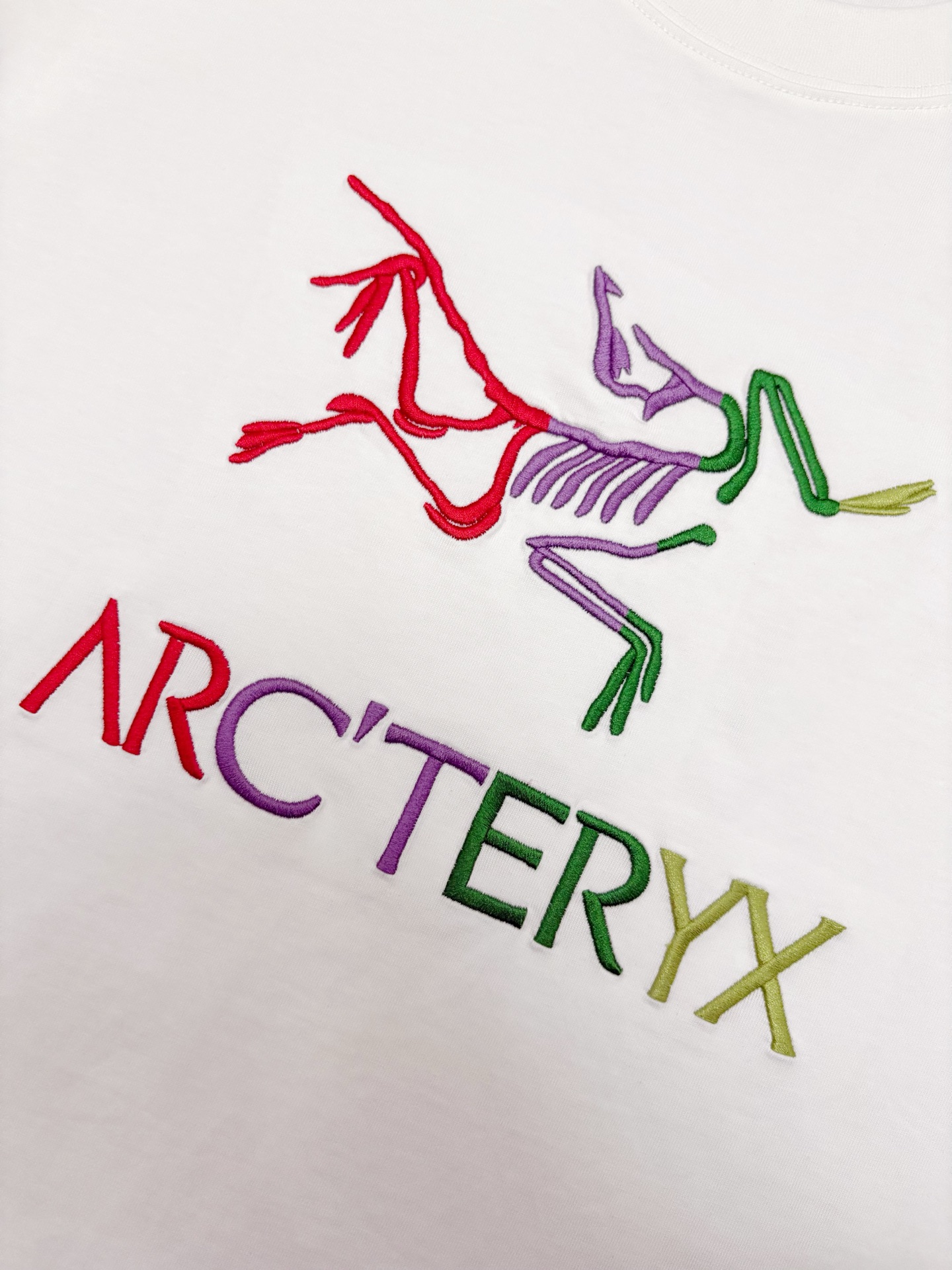 Arc'teryx Arcteryx 始祖鸟 刺绣双纱棉质短袖T恤