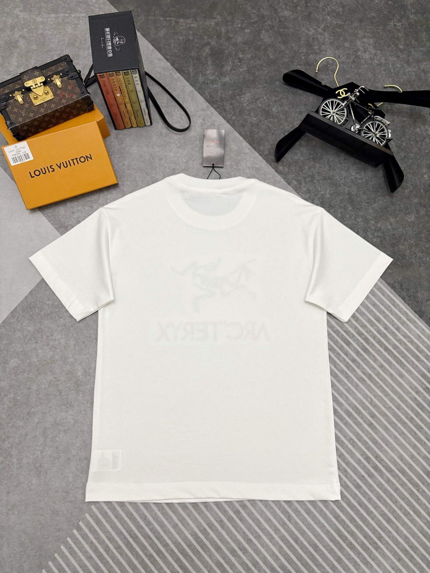 Arc'teryx Arcteryx 始祖鸟 刺绣双纱棉质短袖T恤
