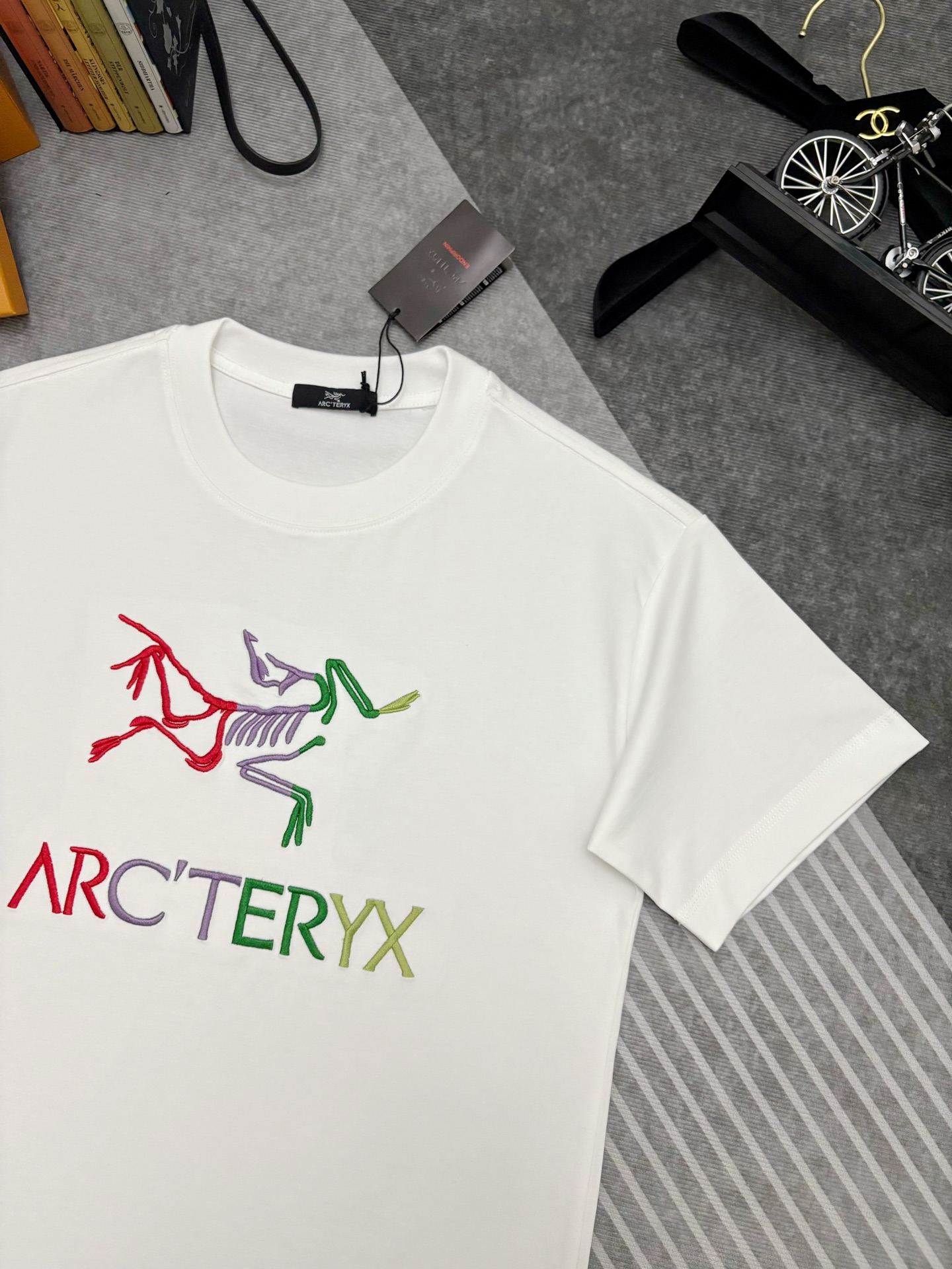 Arc'teryx Arcteryx 始祖鸟 刺绣双纱棉质短袖T恤