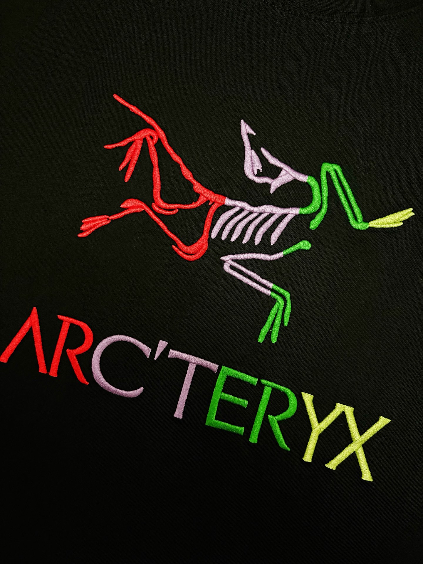 Arc'teryx Arcteryx 始祖鸟 刺绣双纱棉质短袖T恤